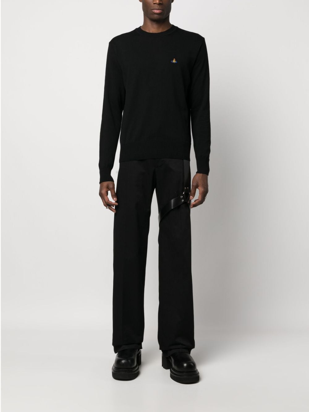 Vivienne Westwood Sweaters Black 2701000OY0010N401 (Vivienne Westwood / ニット・セーター・カーディガン ) | Vivienne Westwood (ヴィヴィアン・ウェストウッド)(2)