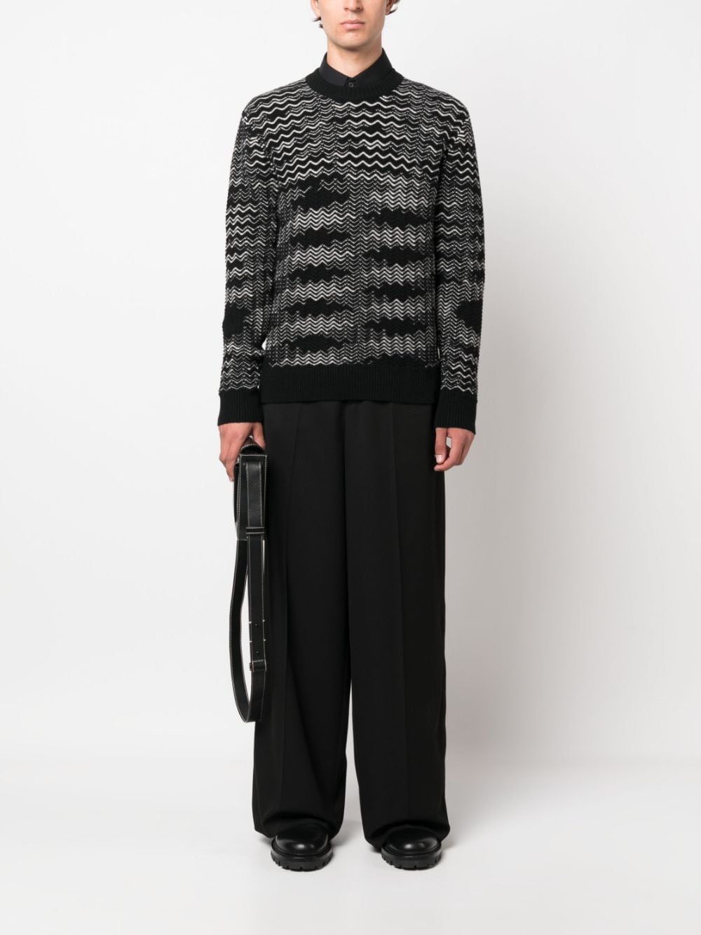 Missoni Sweaters Black US23WN0ABK025YF9001 (MISSONI / ニット・セーター・カーディガン ) | MISSONI (ミッソー二)(4)