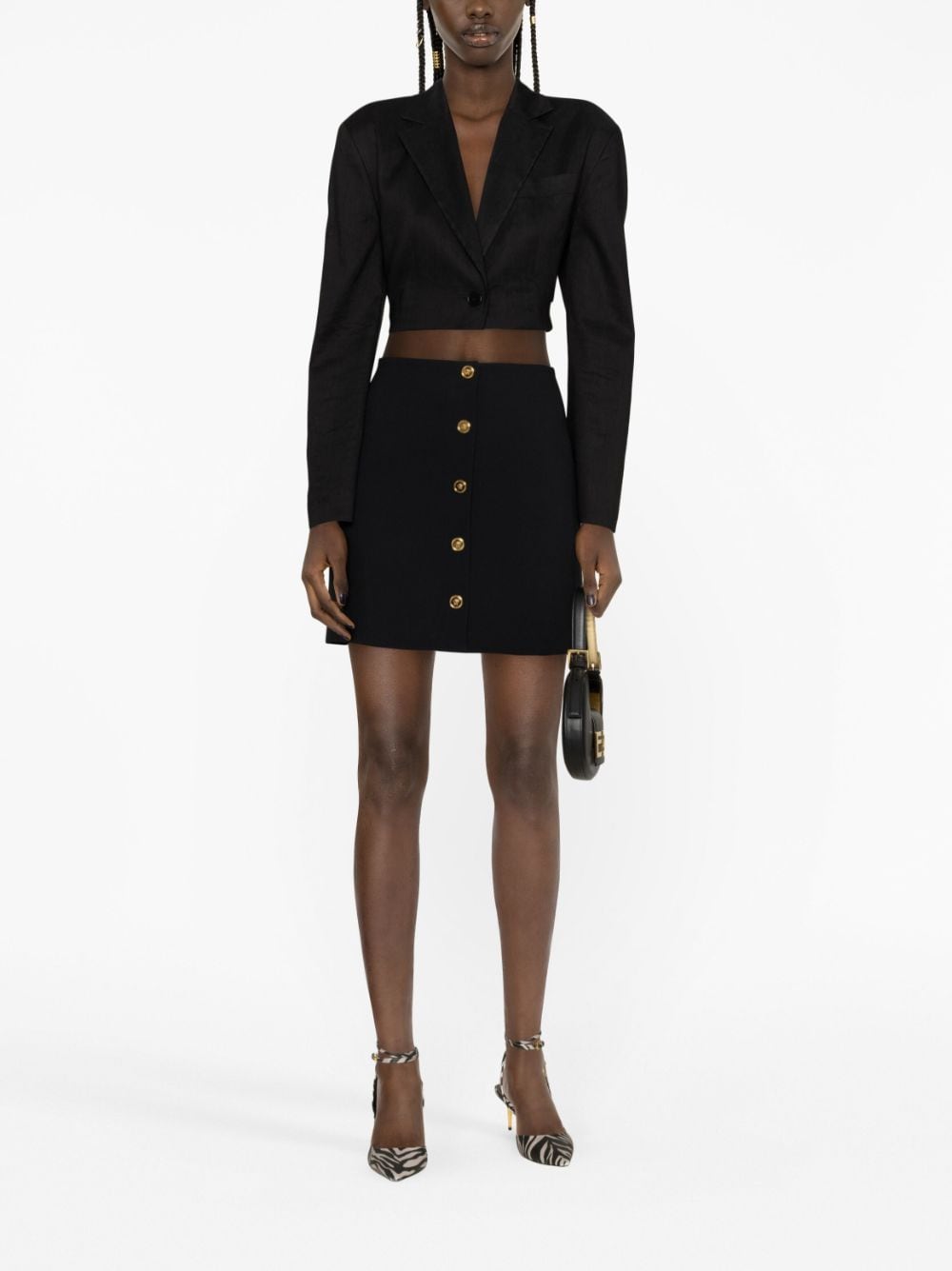 Versace Skirts Black 10056361A005401B000 (VERSACE / スカート ) | VERSACE (ヴェルサーチェ)(1)