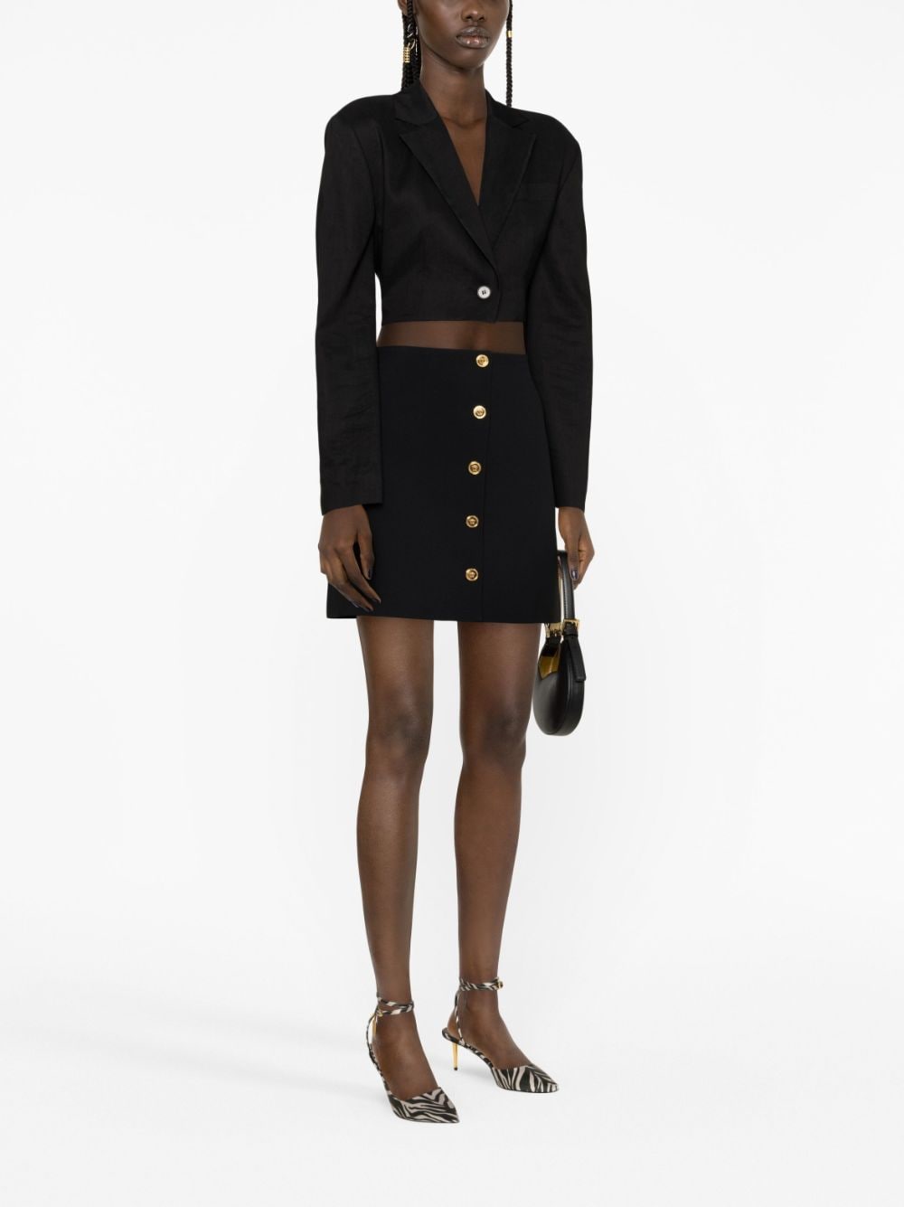 Versace Skirts Black 10056361A005401B000 (VERSACE / スカート ) | VERSACE (ヴェルサーチェ)(3)