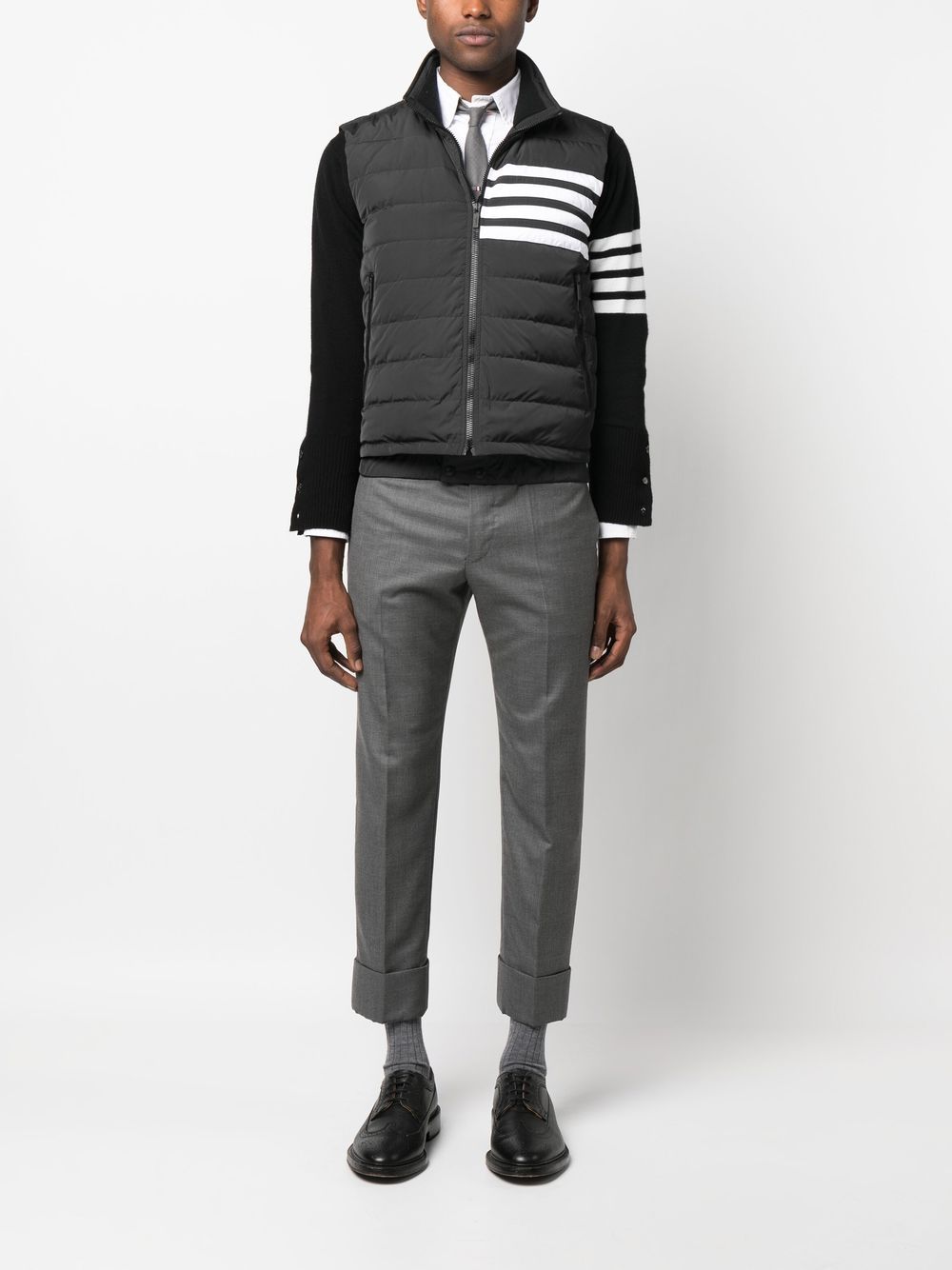Thom Browne Jackets Grey MVD024X07259015 (Thom Browne / カジュアルジャケット・ベスト ) | Thom Browne (トム・ブラウン)(2)
