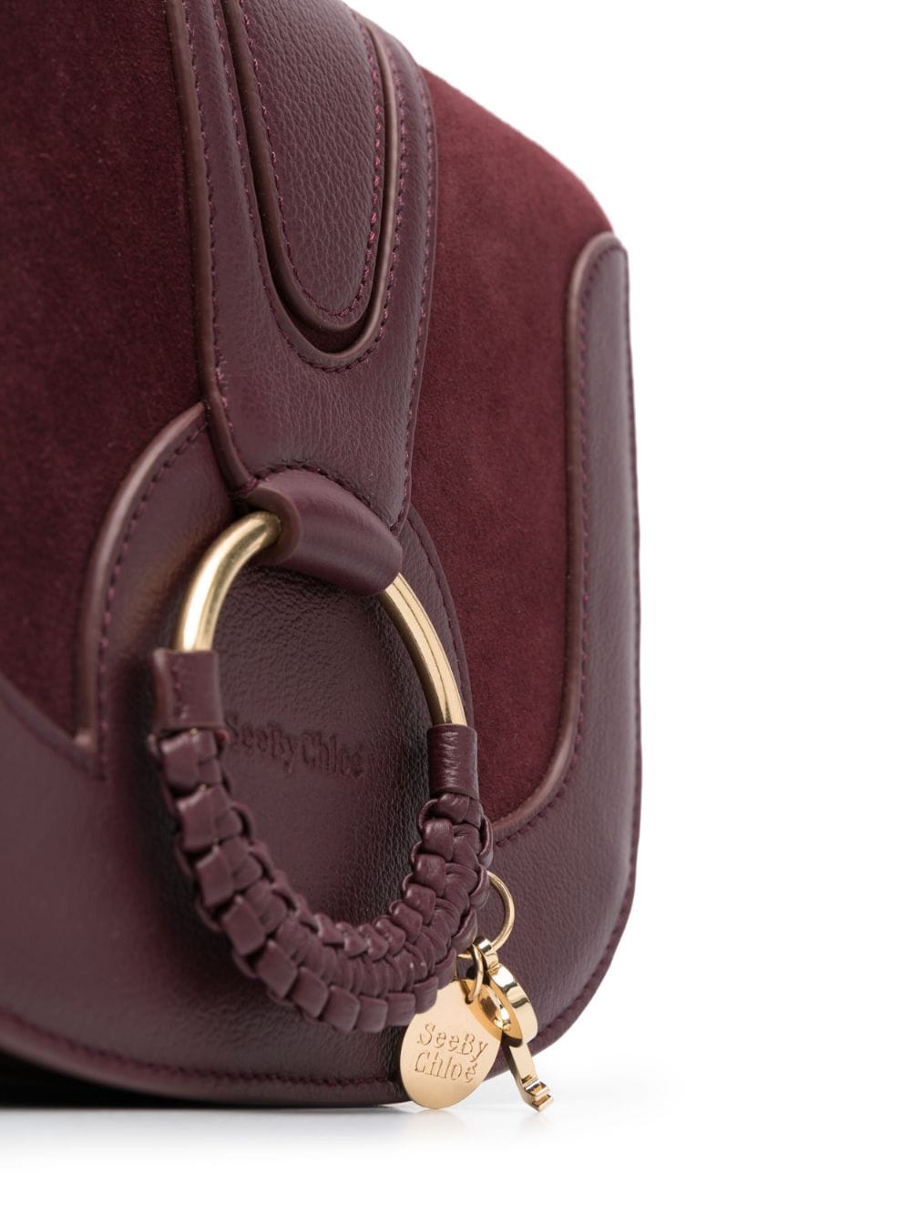 See By Chloé Bags.. Purple CHS18AS89641755Y (See By Chloé / ハンドバッグ・ショルダーバッグ ) | See By Chloé (シーバイクロエ)(4)