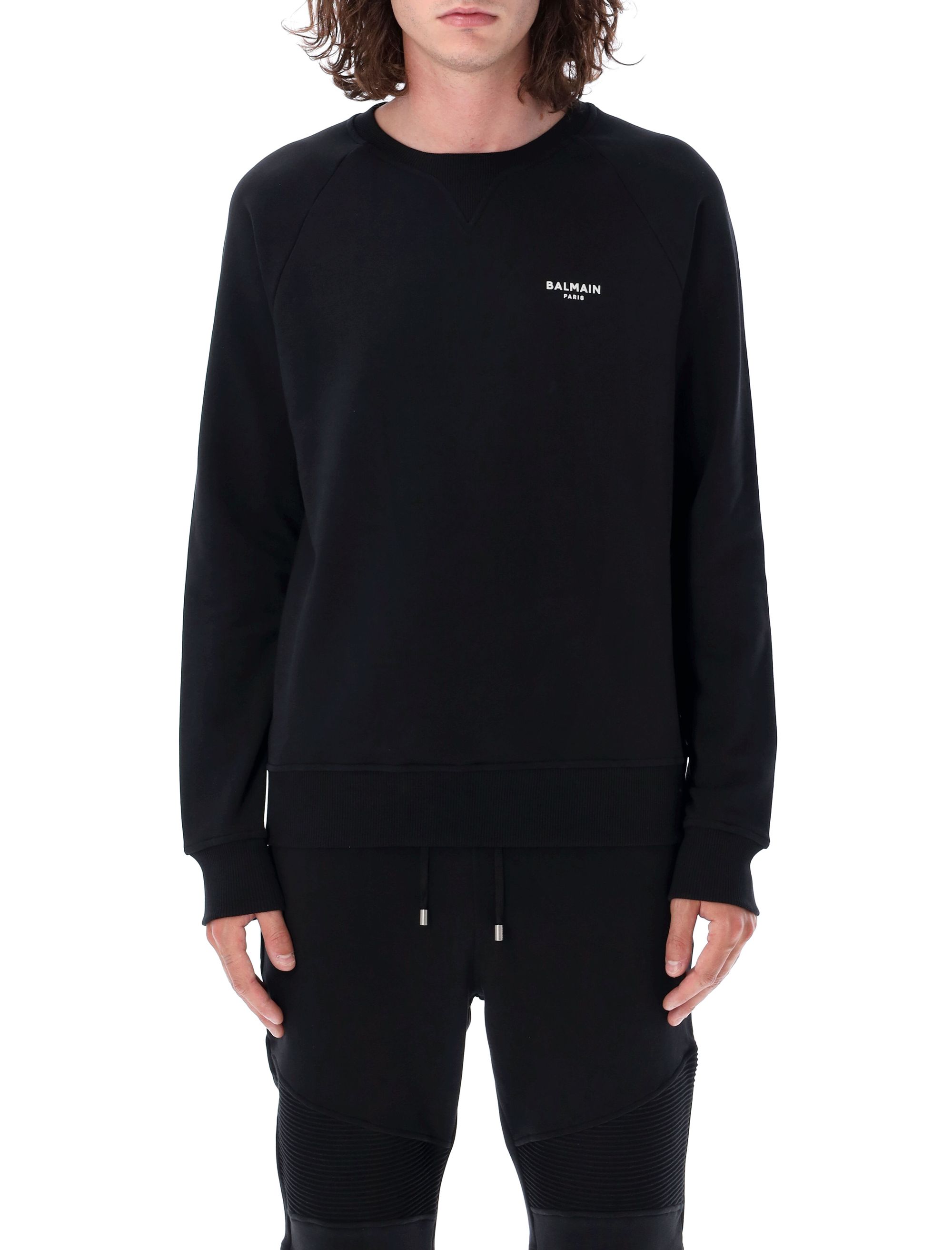 Balmain Clothing.... Black DH1JQ005BB04EAB (Balmain / スウェット・フーディー ) | Balmain (バルマン)