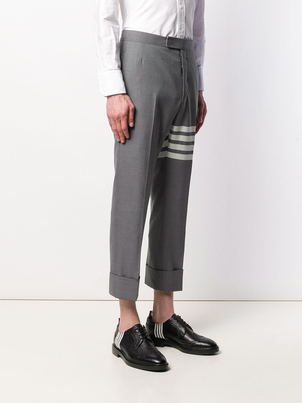 Thom Browne Trousers Grey MTC001A06146035 (Thom Browne / パンツ ) | Thom Browne (トム・ブラウン)(2)