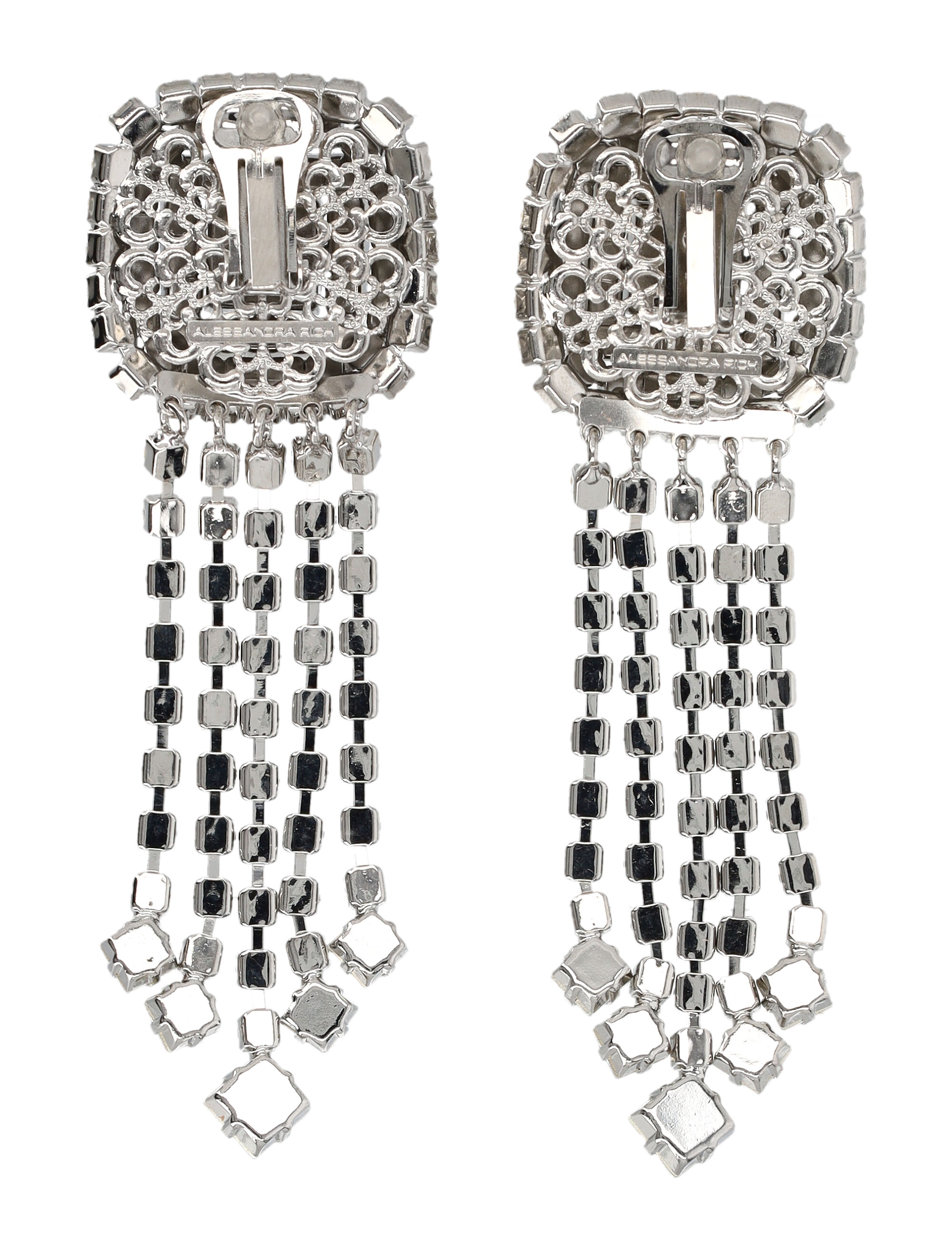 アクセサリーその他 ALESSANDRA RICH Woman Jewel Silver FABA3173J0004 0001 ALESSANDRA RICH Woman Jewel Silver FABA3173J0004 0001