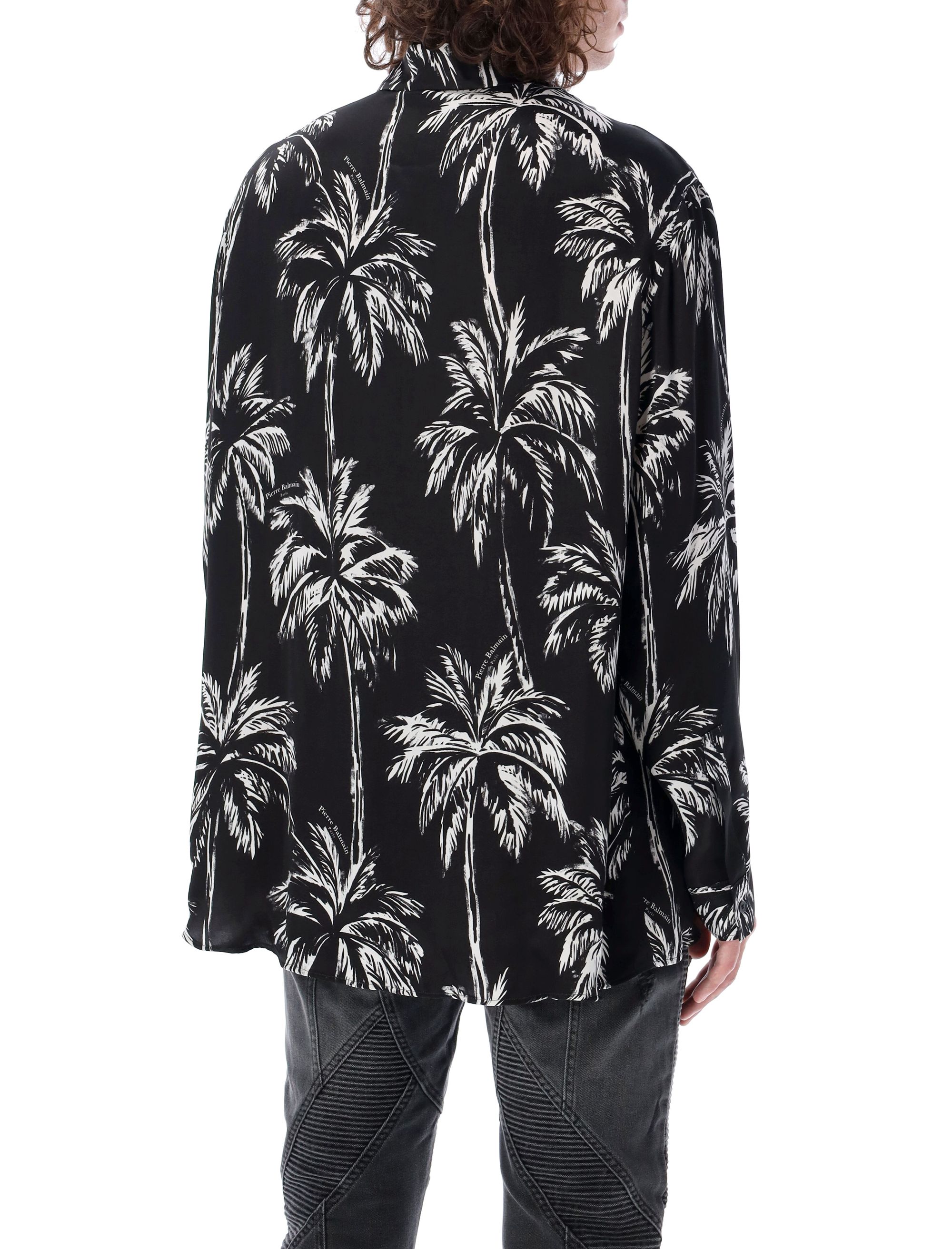 Balmain T-shirts and Polos Black DH1HS184VF43EAB (Balmain / シャツ・ブラウス ) | Balmain (バルマン)(1)