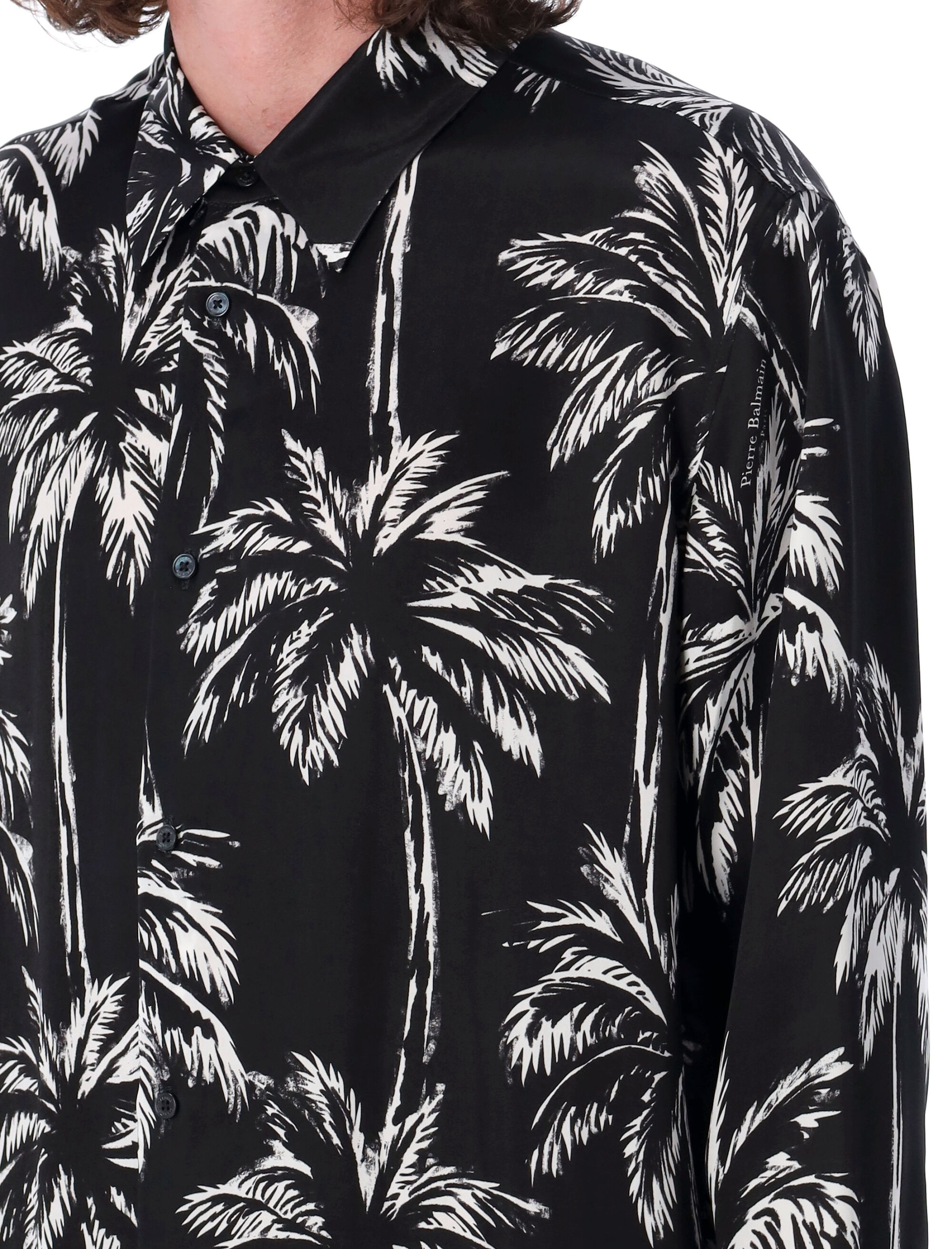 Balmain T-shirts and Polos Black DH1HS184VF43EAB (Balmain / シャツ・ブラウス ) | Balmain (バルマン)(2)