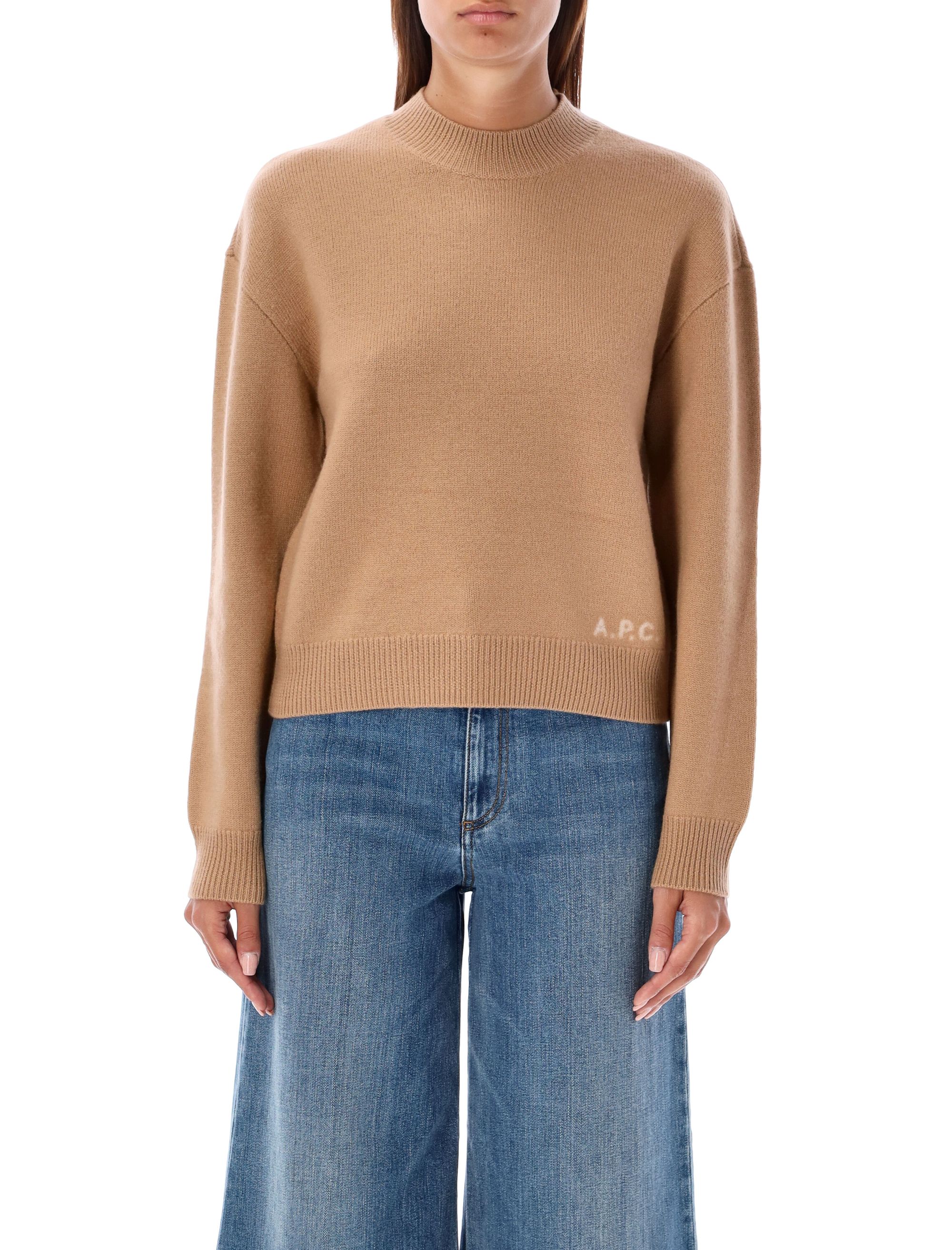 A.P.C. Sweaters Brown F23373WVBDKCAB (A.P.C. / ニット・セーター・カーディガン ) | A.P.C. (アーペーセー)
