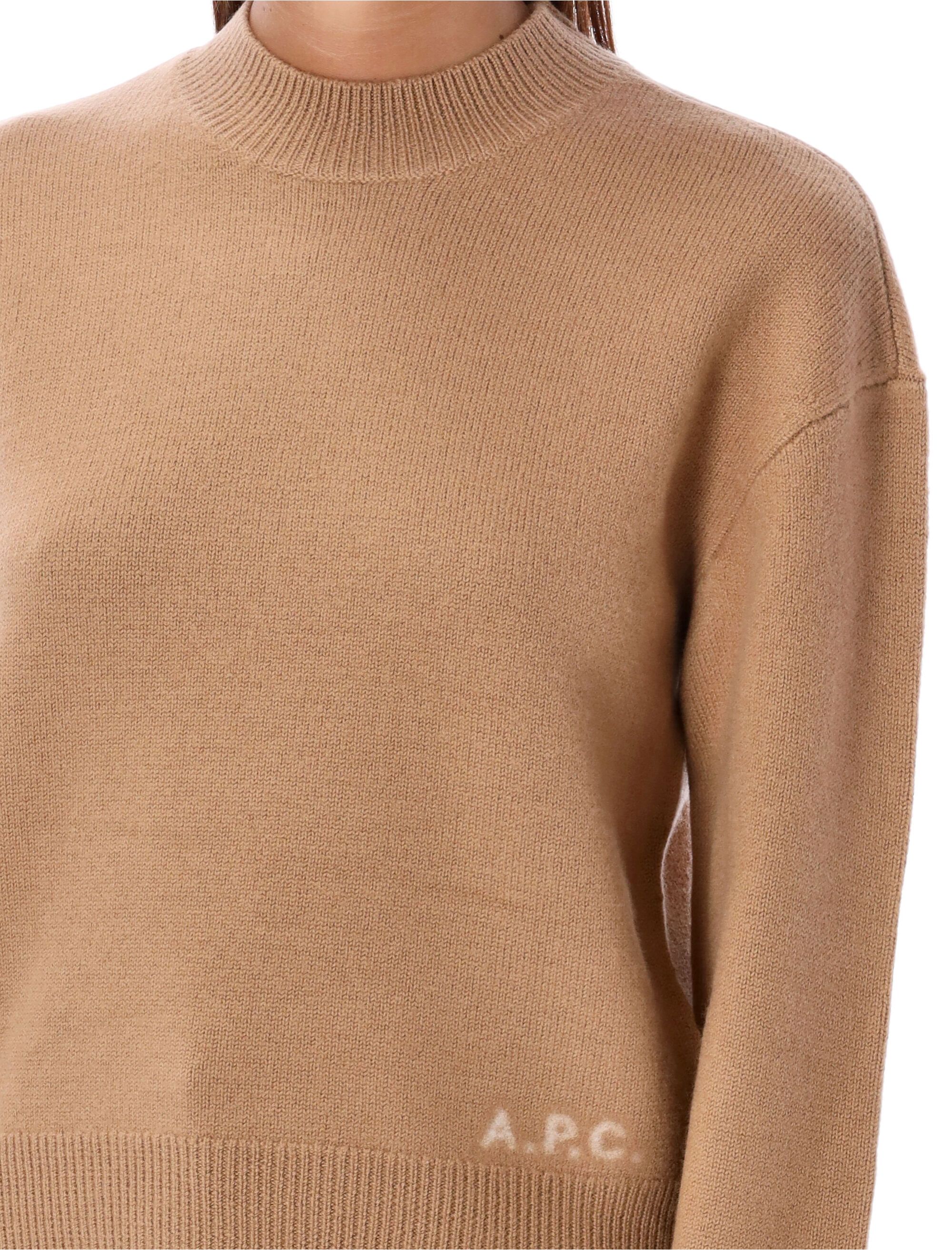A.P.C. Sweaters Brown F23373WVBDKCAB (A.P.C. / ニット・セーター・カーディガン ) | A.P.C. (アーペーセー)(2)