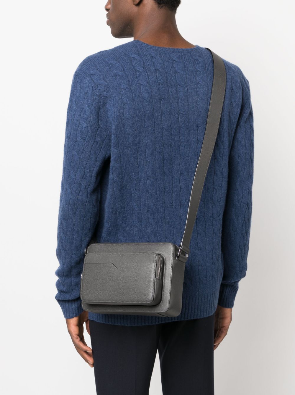 Valextra Bags.. Grey MBVL0018028LRL99GF (VALEXTRA / ハンドバッグ・ショルダーバッグ ) | VALEXTRA (ヴァレクストラ)(1)