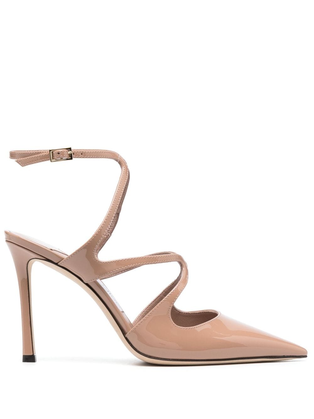 Jimmy Choo With Heel Powder AZIAPUMP95PATBALLETPINK (JIMMY CHOO / パンプス・ハイヒール ) | JIMMY CHOO (ジミー チュウ)