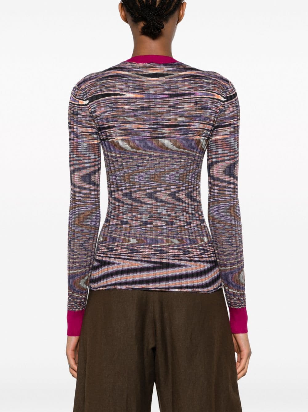 Missoni Sweaters Orange DS23WN0GBK026QF902Q (MISSONI / ニット・セーター・カーディガン ) | MISSONI (ミッソー二)(2)