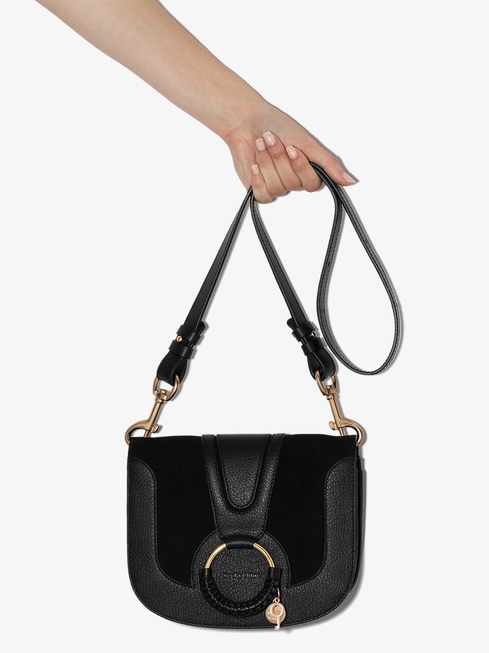See By Chloé Bags.. Black CHS18AS896417001 (See By Chloé / ハンドバッグ・ショルダーバッグ ) | See By Chloé (シーバイクロエ)(1)