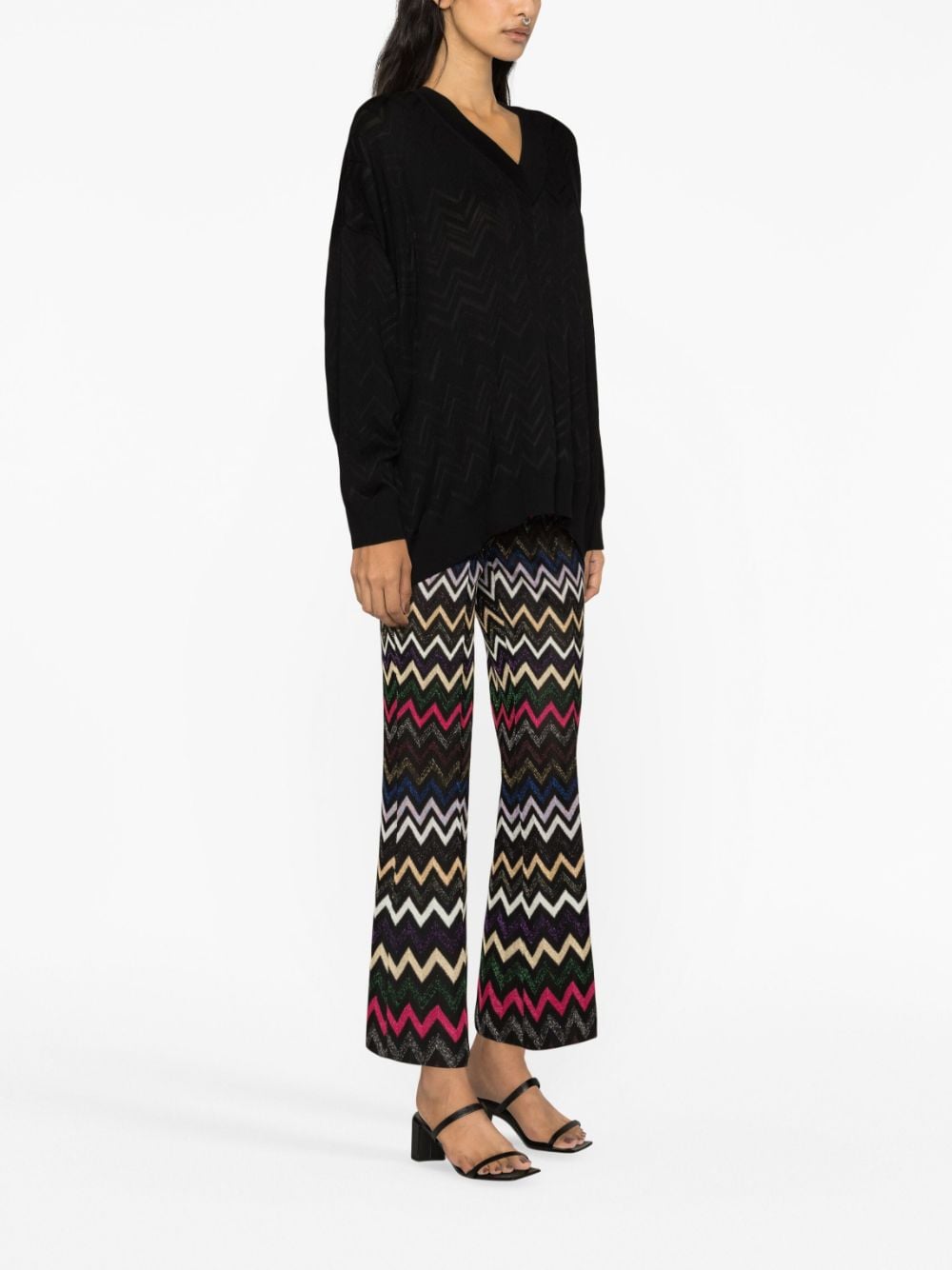 Missoni Sweaters Black DS23WN0PBK027A93911 (MISSONI / ニット・セーター・カーディガン ) | MISSONI (ミッソー二)(1)