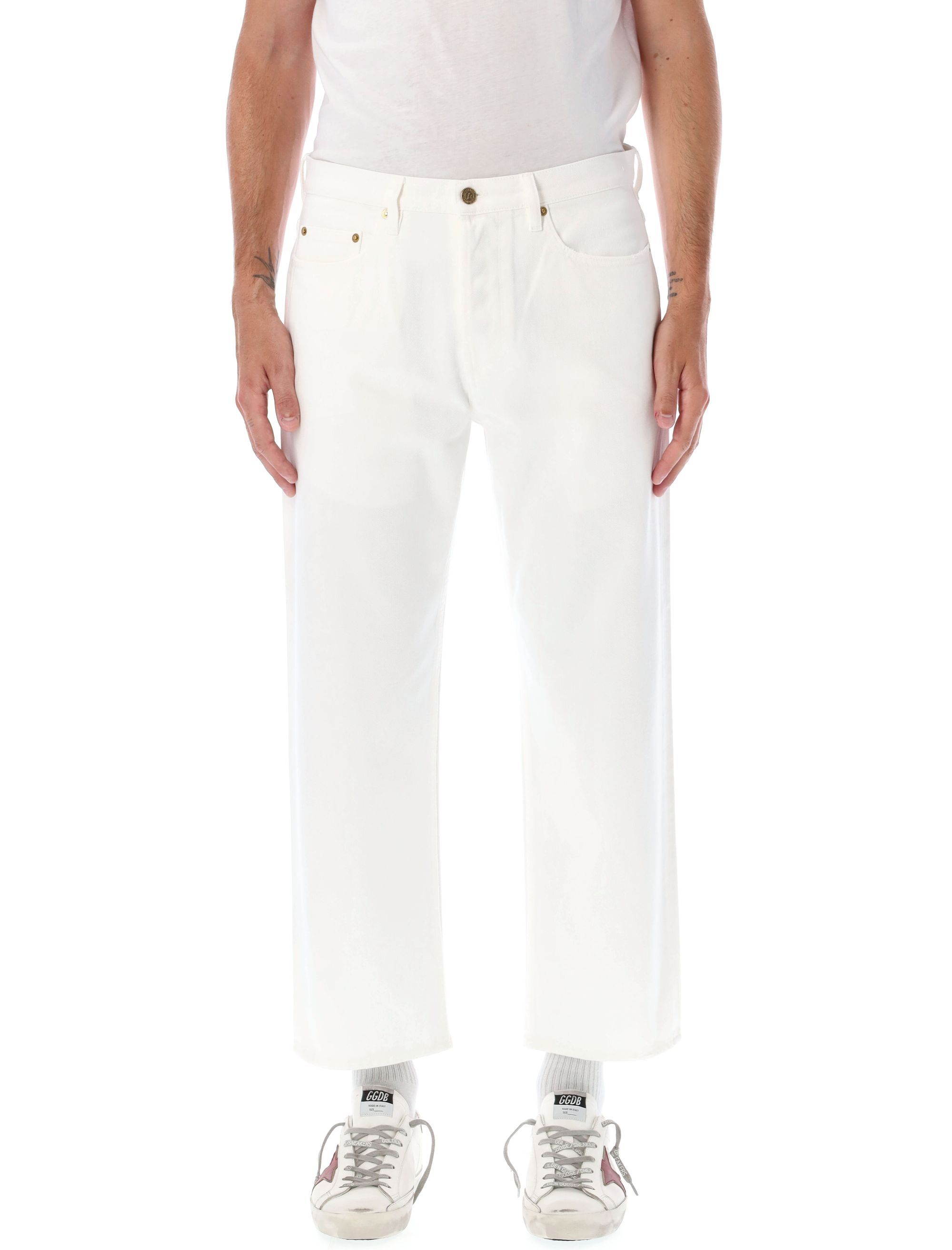 Golden Goose Jeans White GMP01186P00098010190 (Golden Goose / ジーンズ ) | Golden Goose (ゴールデングース)