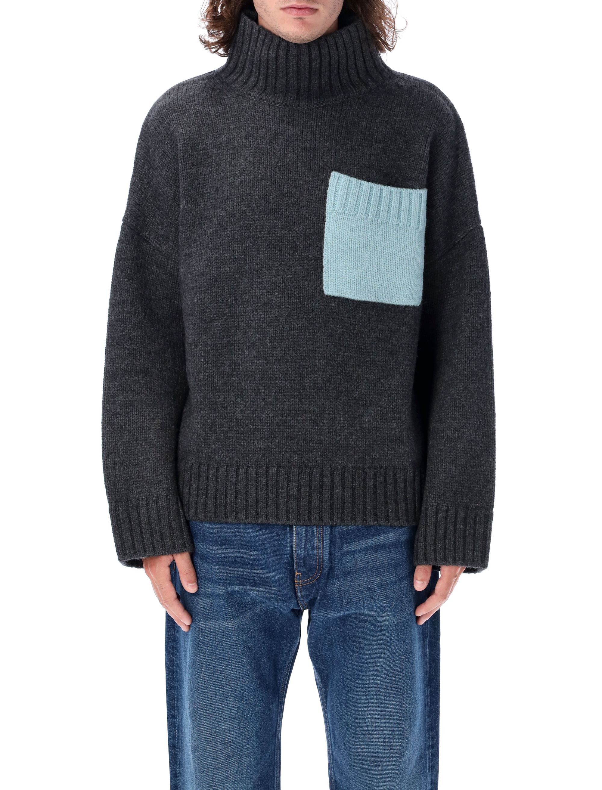 JW ANDERSON Sweaters Grey KW1269YN0367084 (JW Anderson / ニット・セーター・カーディガン ) | JW Anderson (ジェイダブリュー アンダーソン)