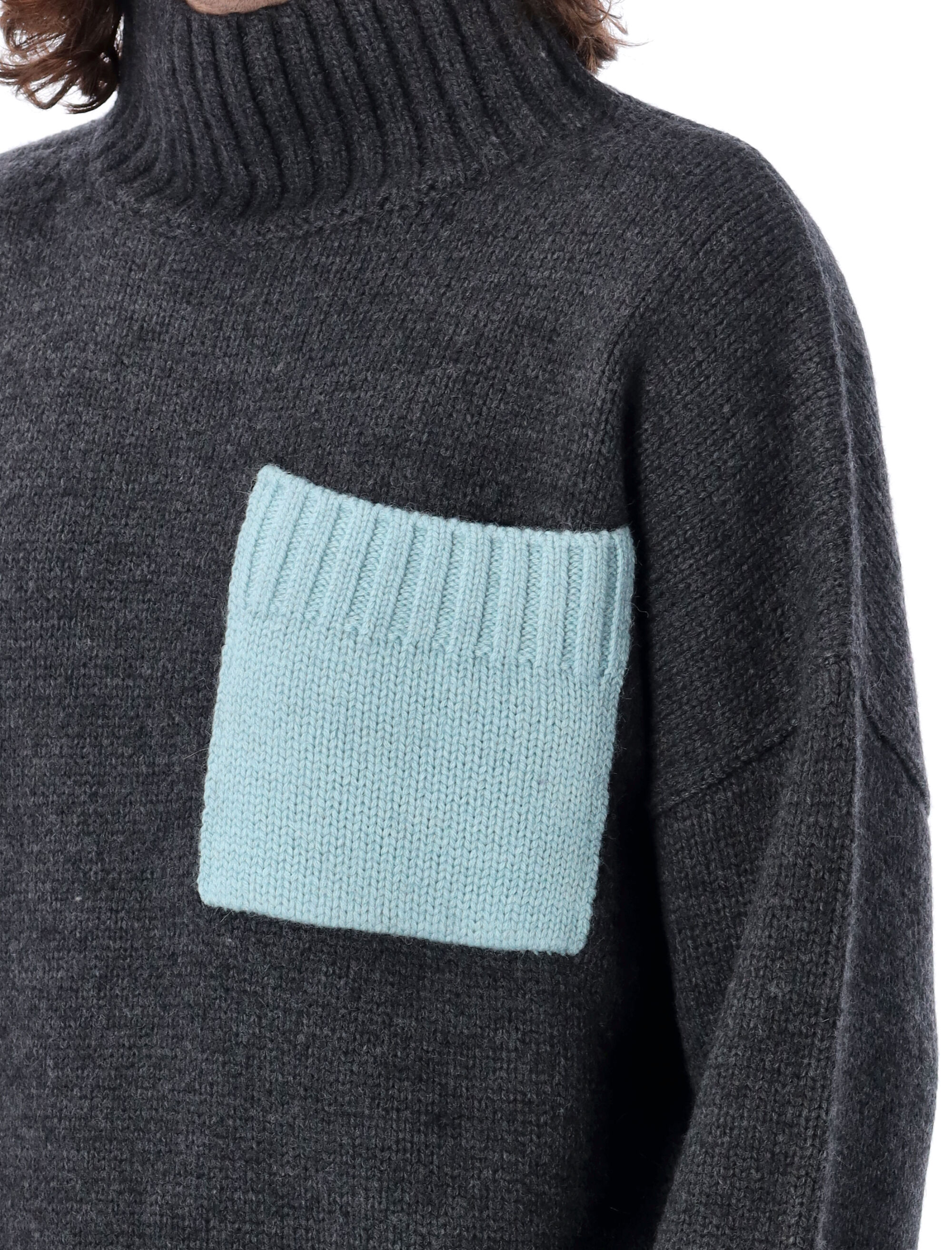 JW ANDERSON Sweaters Grey KW1269YN0367084 (JW Anderson / ニット・セーター・カーディガン ) | JW Anderson (ジェイダブリュー アンダーソン)(2)