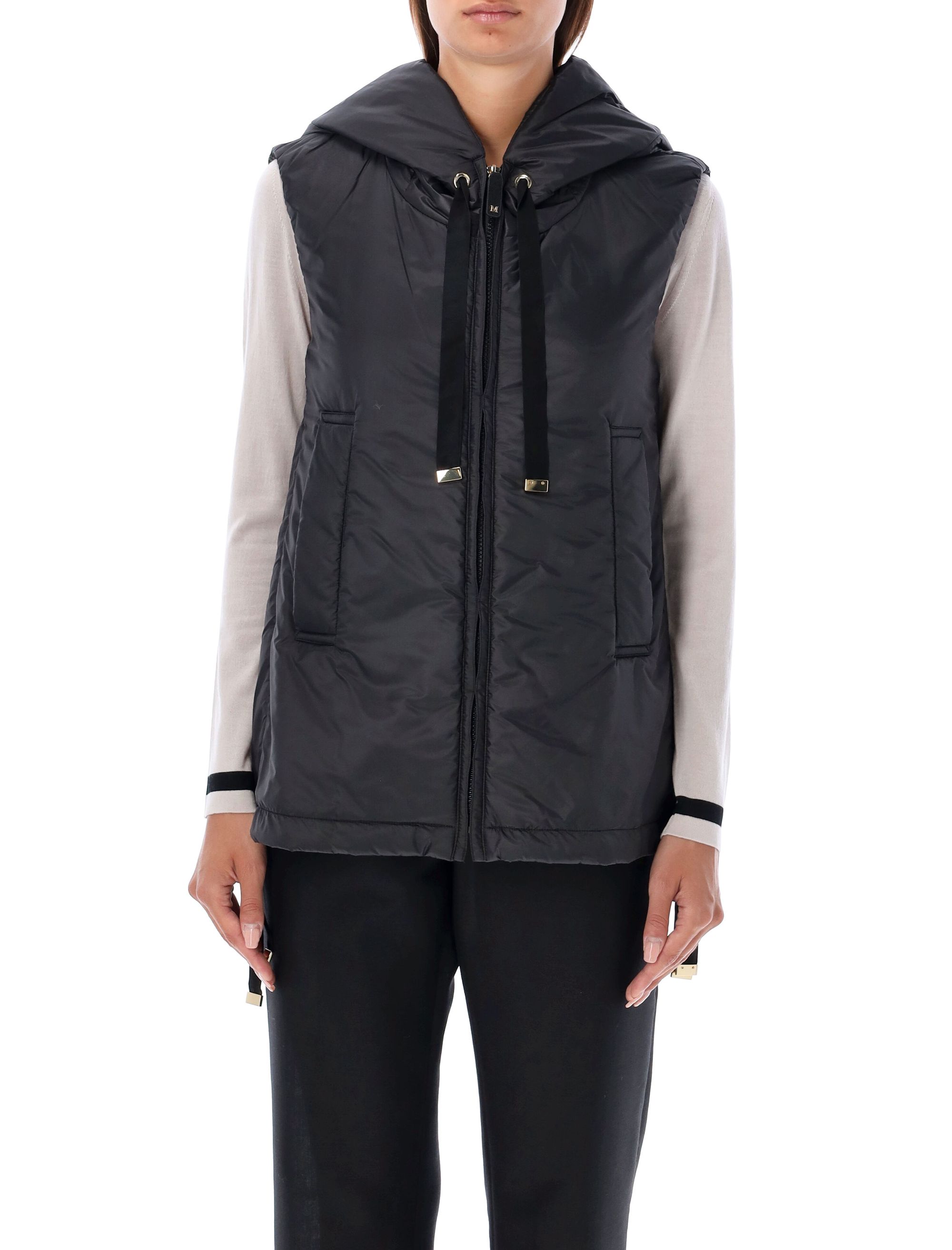 Max Mara Cube Coats Black GREENGO009 (Max Mara The CUBE / カジュアルジャケット・ベスト ) | Max Mara The CUBE (マックスマーラ ザ・キューブ)