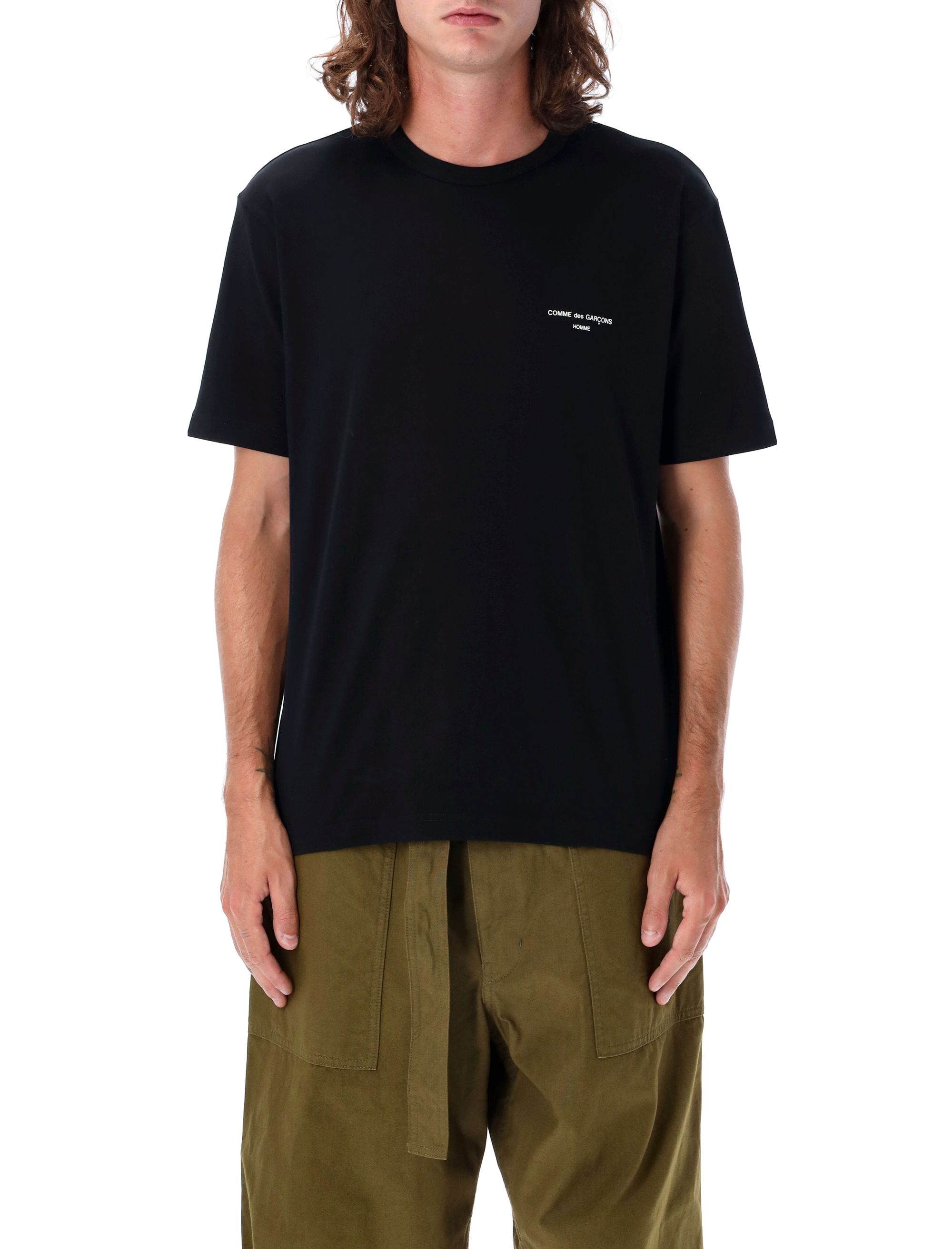 COMME DES GARCONS HOMME T-shirts and Polos Black HNT1010511 (Comme Des Garçons Homme / Tシャツ・カットソー ) | Comme Des Garçons Homme (コムデギャルソン オム)