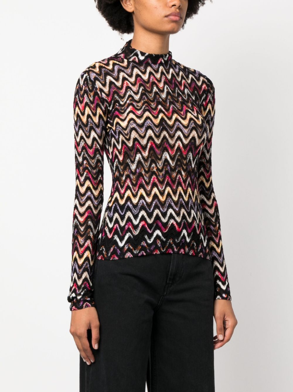 Missoni Sweaters MultiColour DS23WN1DBR00P3SM8WE (MISSONI / ニット・セーター・カーディガン ) | MISSONI (ミッソー二)(3)
