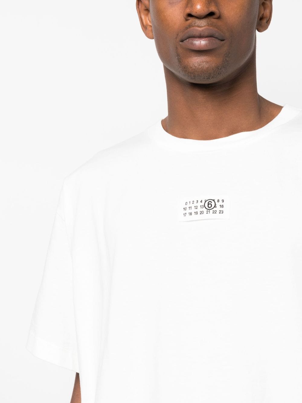 MM6 Maison Margiela T-shirts and Polos White S52GC0300S24311101 (MM6 Maison Margiela / Tシャツ・カットソー ) | MM6 Maison Margiela (エムエムシックス)(1)