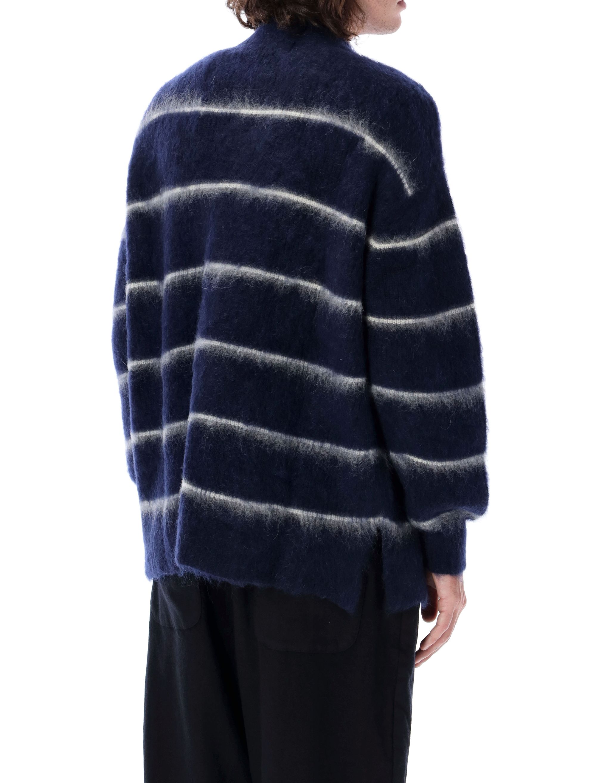 COMME DES GARCONS HOMME Sweaters Blue HNN0070512 (Comme Des Garçons Homme / ニット・セーター・カーディガン ) | Comme Des Garçons Homme (コムデギャルソン オム)(1)