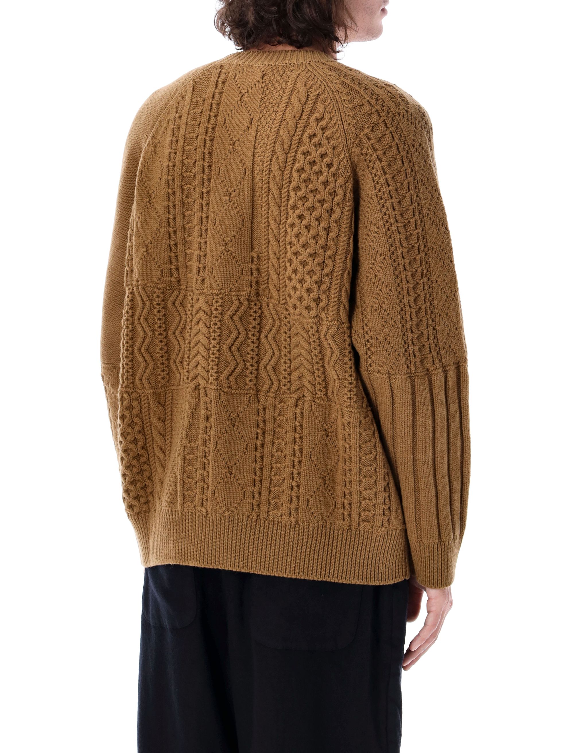 COMME DES GARCONS HOMME Sweaters Brown HNN0080512 (Comme Des Garçons Homme / ニット・セーター・カーディガン ) | Comme Des Garçons Homme (コムデギャルソン オム)(1)