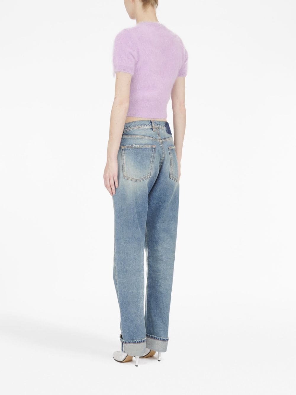 Maison Margiela T-shirts and Polos Lilac S29HL0003S18269379 (Maison Margiela / ニット・セーター・カーディガン ) | Maison Margiela (メゾン マルジェラ)(2)
