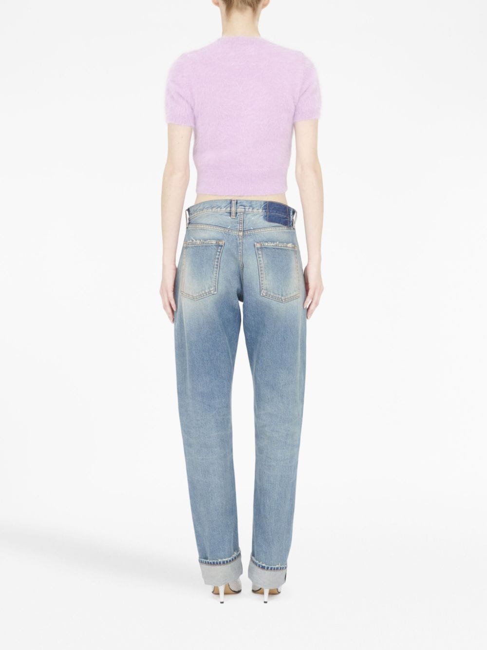 Maison Margiela T-shirts and Polos Lilac S29HL0003S18269379 (Maison Margiela / ニット・セーター・カーディガン ) | Maison Margiela (メゾン マルジェラ)(5)