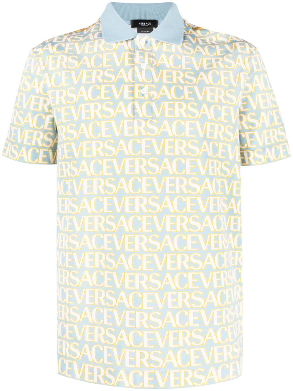 VERSACE LA VACANZA T-shirts and Polos Clear Blue 10108431A079045V510 (VERSACE / ポロシャツ ) | VERSACE (ヴェルサーチェ)