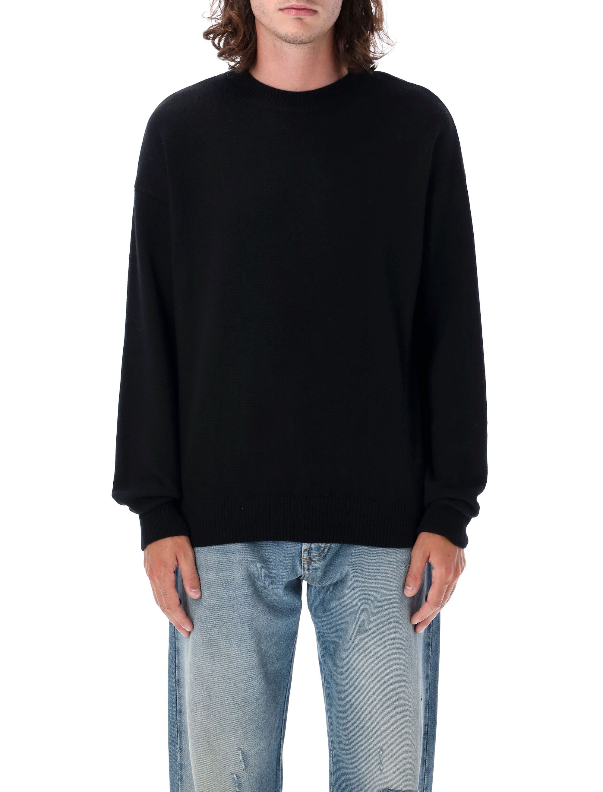 Palm Angels Sweaters Black PMHE054F24KNI0021003 (Palm Angels / ニット・セーター・カーディガン ) | Palm Angels (パームエンジェルス)
