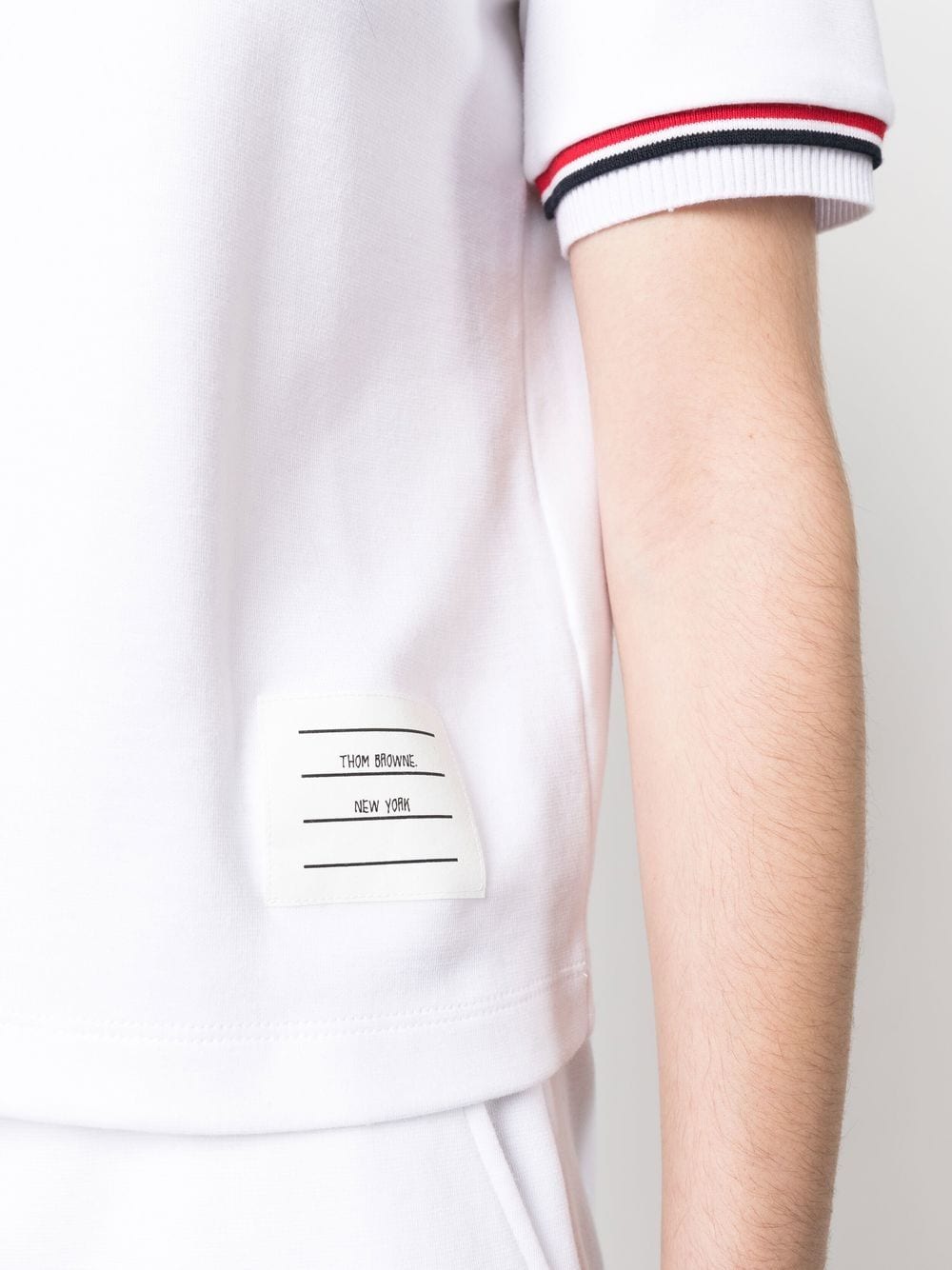 Thom Browne T-shirts and Polos White FJS152AJ0055100 (Thom Browne / Tシャツ・カットソー ) | Thom Browne (トム・ブラウン)(3)