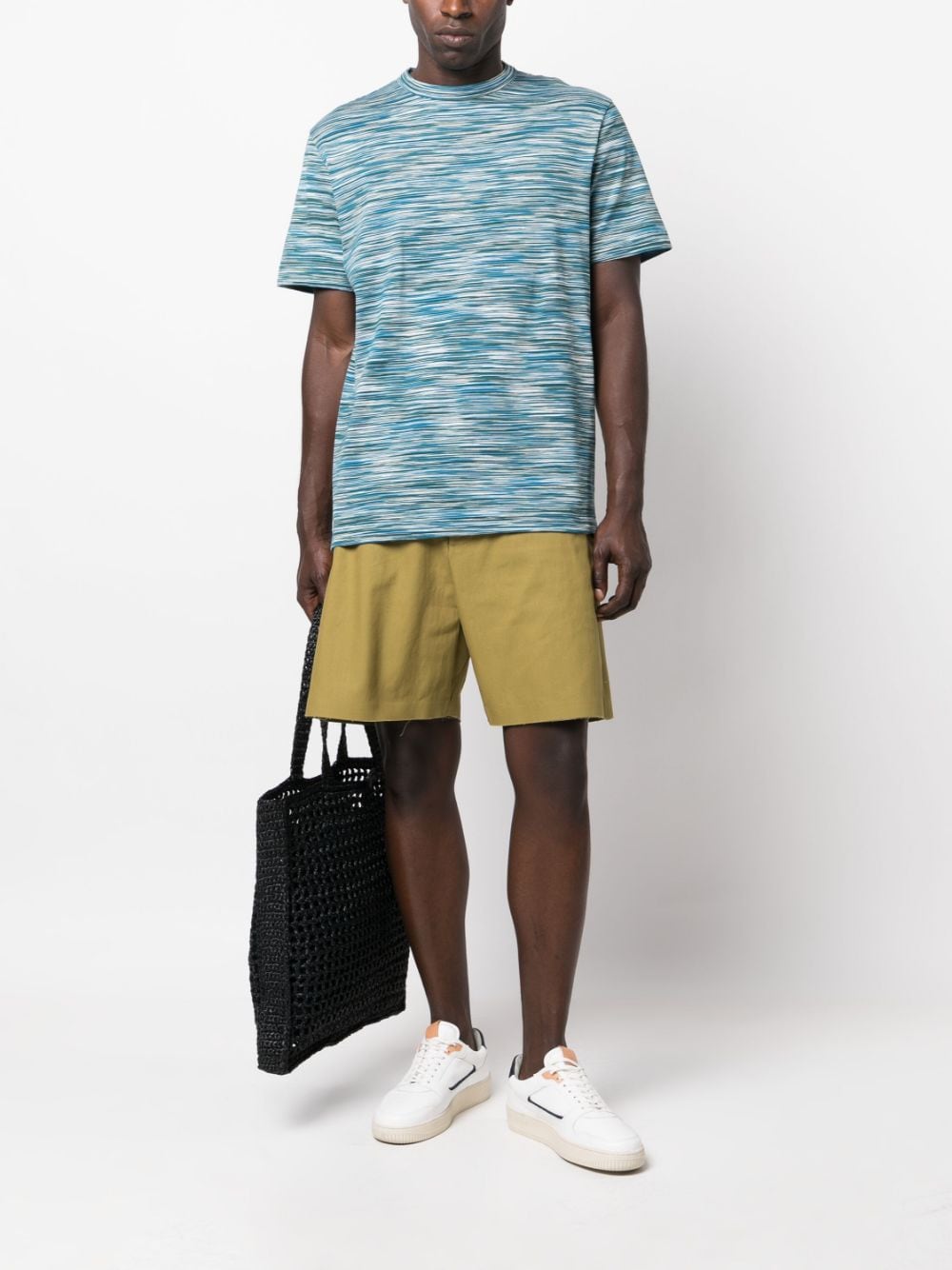 Missoni T-shirts and Polos Blue UC22SL01BJ0001F705R (MISSONI / Tシャツ・カットソー ) | MISSONI (ミッソー二)(3)