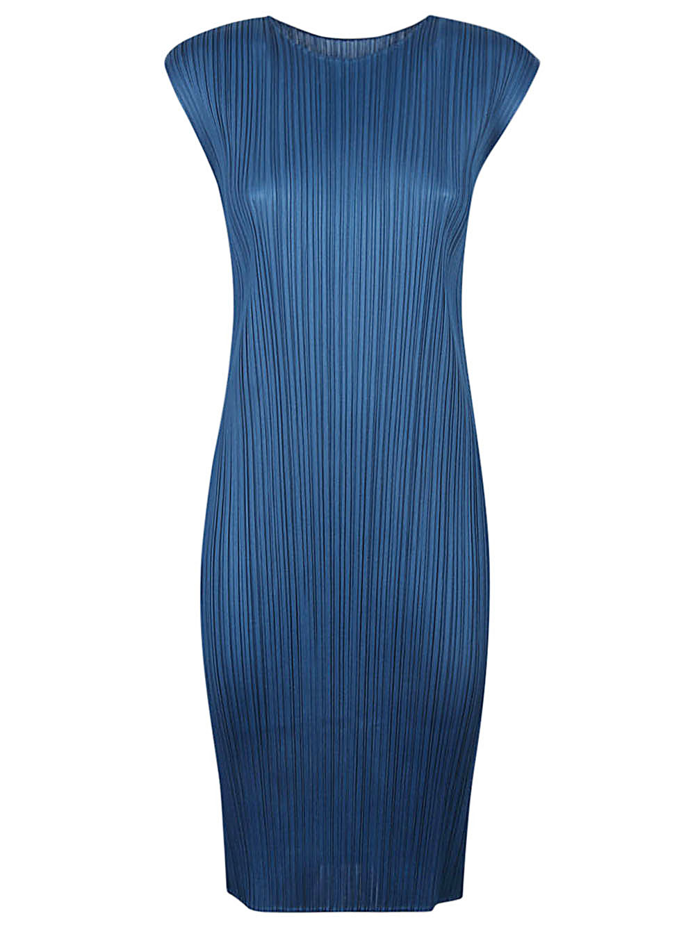 Pleats Please Dresses Blue PP38JH12668 (PLEATS PLEASE ISSEY MIYAKE / ワンピース・ドレス・オールインワン ) | PLEATS PLEASE ISSEY MIYAKE (プリーツ プリーズ イッセイ ミヤケ)