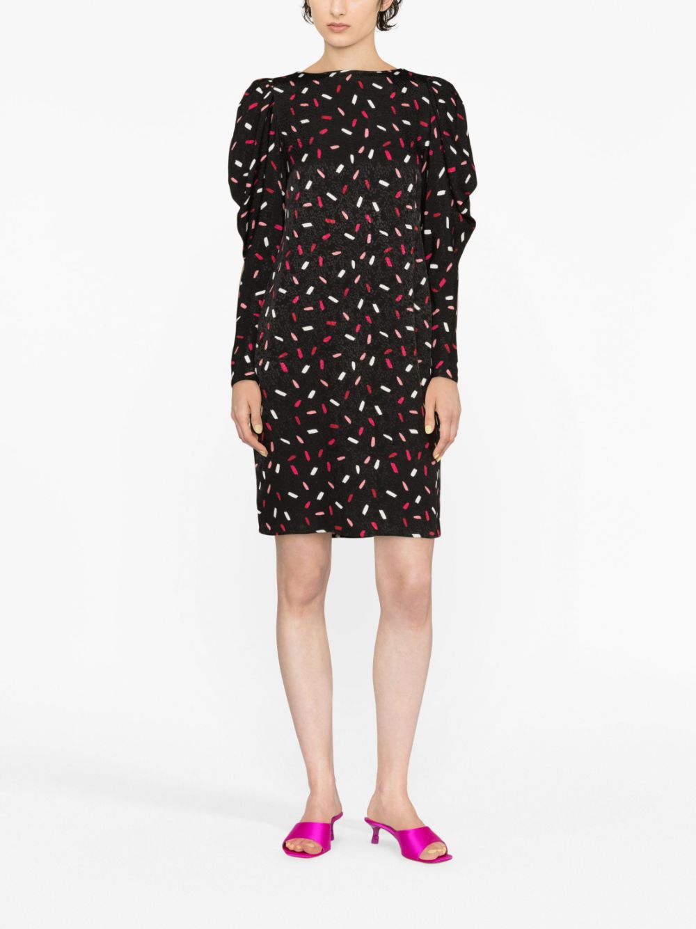 Emporio Armani Dresses Black 6R2A852NN8ZF011 (EMPORIO ARMANI / ワンピース・ドレス・オールインワン ) | EMPORIO ARMANI (エンポリオ アルマーニ)(1)