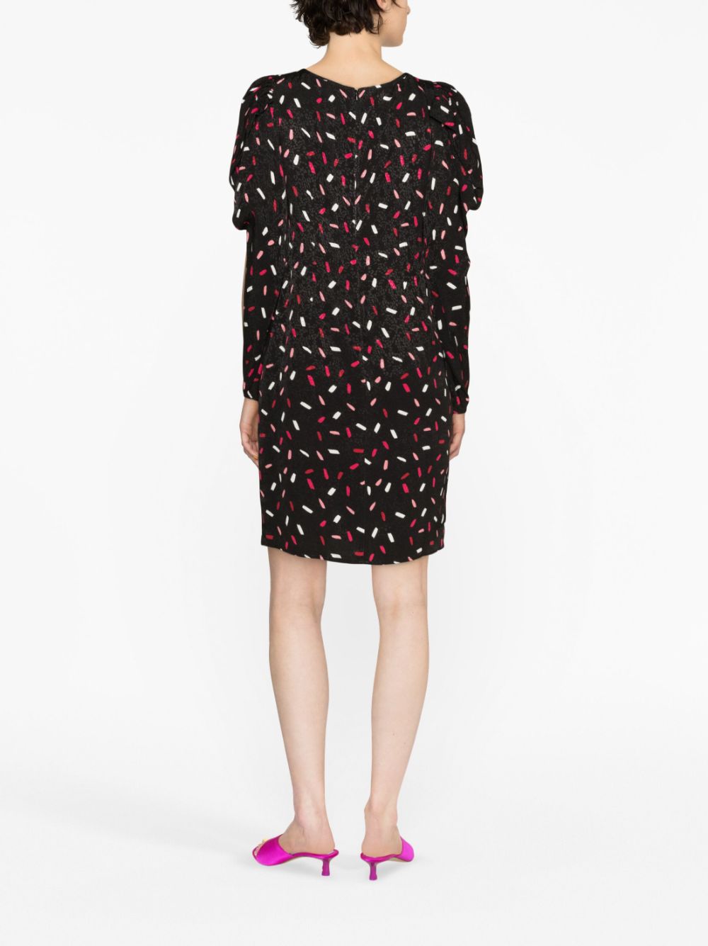 Emporio Armani Dresses Black 6R2A852NN8ZF011 (EMPORIO ARMANI / ワンピース・ドレス・オールインワン ) | EMPORIO ARMANI (エンポリオ アルマーニ)(3)