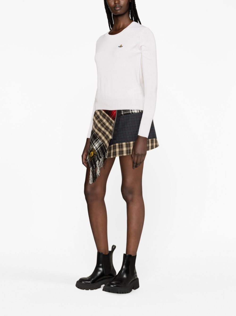Vivienne Westwood Sweaters Beige 1803002SY0010A402 (Vivienne Westwood / ニット・セーター・カーディガン ) | Vivienne Westwood (ヴィヴィアン・ウェストウッド)(3)