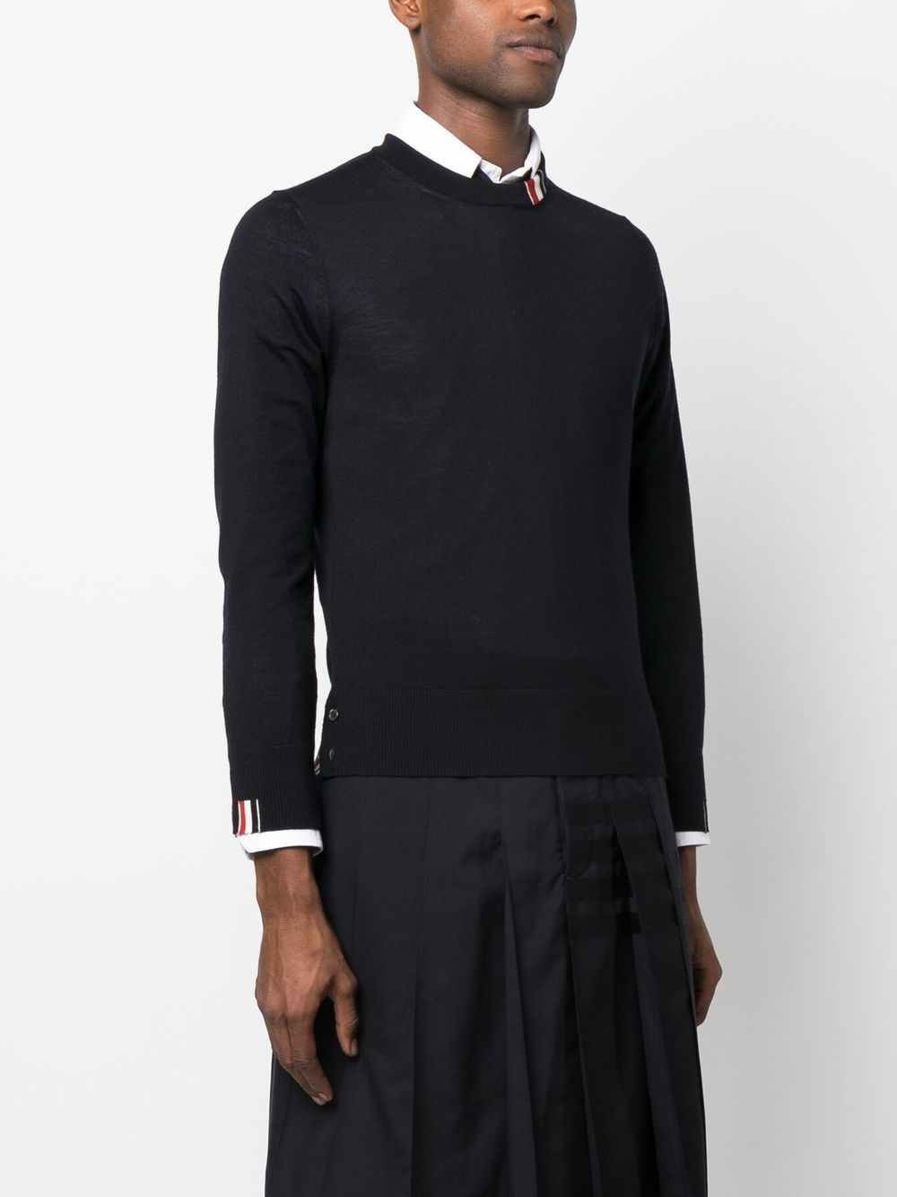 Thom Browne Sweaters Blue MKA474AY1014415 (Thom Browne / ニット・セーター・カーディガン ) | Thom Browne (トム・ブラウン)(3)