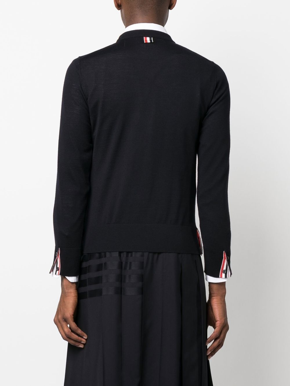 Thom Browne Sweaters Blue MKA474AY1014415 (Thom Browne / ニット・セーター・カーディガン ) | Thom Browne (トム・ブラウン)(4)