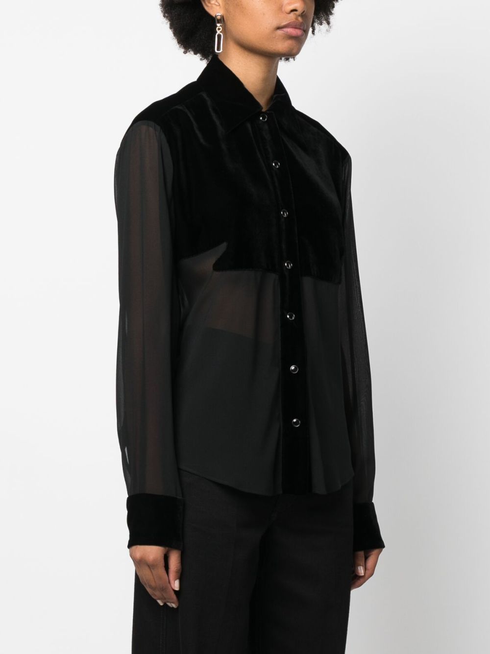 Tom Ford Shirts Black CA3246FAX1028LB999 (TOM FORD / シャツ・ブラウス ) | TOM FORD (トムフォード)(4)