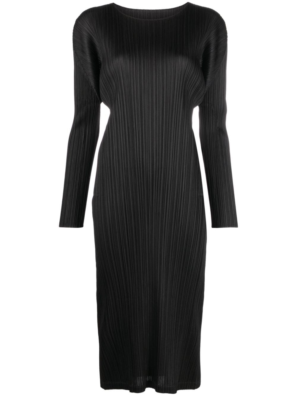 Pleats Please Dresses Black PP38JH13515 (PLEATS PLEASE ISSEY MIYAKE / ワンピース・ドレス・オールインワン ) | PLEATS PLEASE ISSEY MIYAKE (プリーツ プリーズ イッセイ ミヤケ)