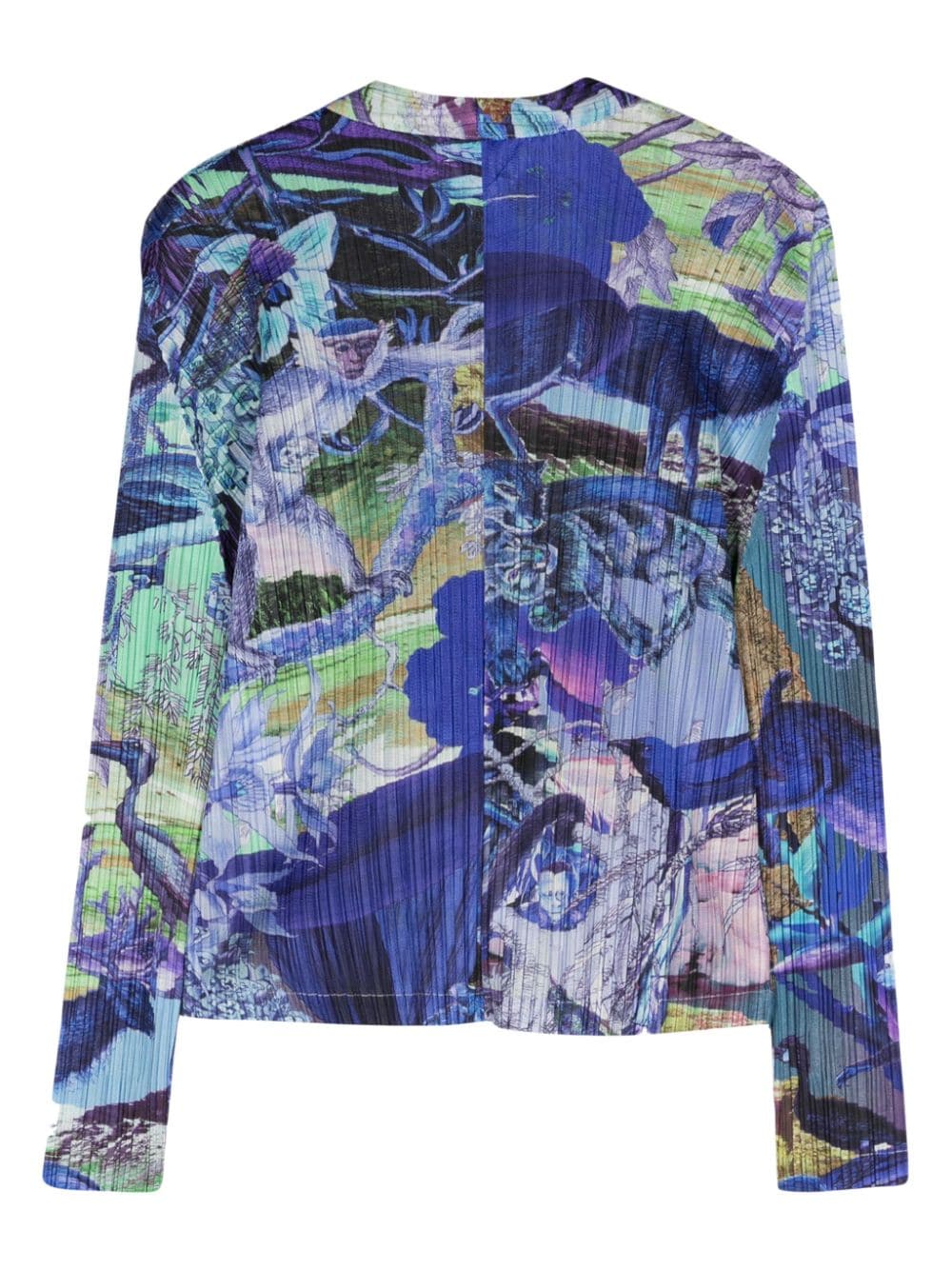 Pleats Please Sweaters Blue PP38JO72272 (PLEATS PLEASE ISSEY MIYAKE / ニット・セーター・カーディガン ) | PLEATS PLEASE ISSEY MIYAKE (プリーツ プリーズ イッセイ ミヤケ)(1)