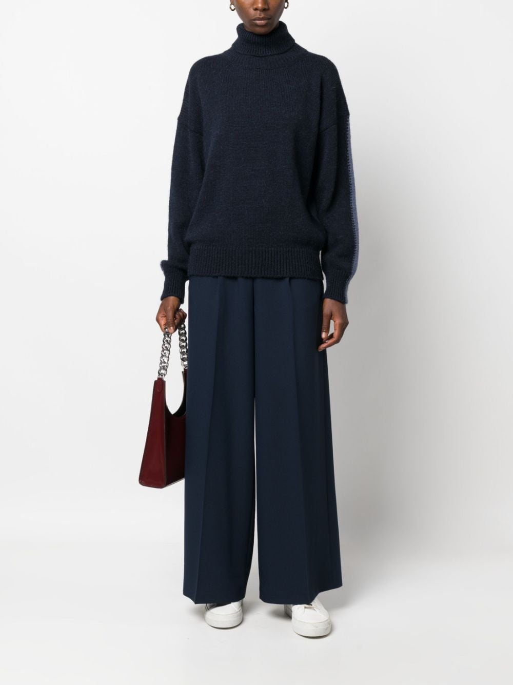 Alysi Sweaters Blue 253414A3004BLU (ALYSI / ニット・セーター・カーディガン ) | ALYSI (アリジ)(1)