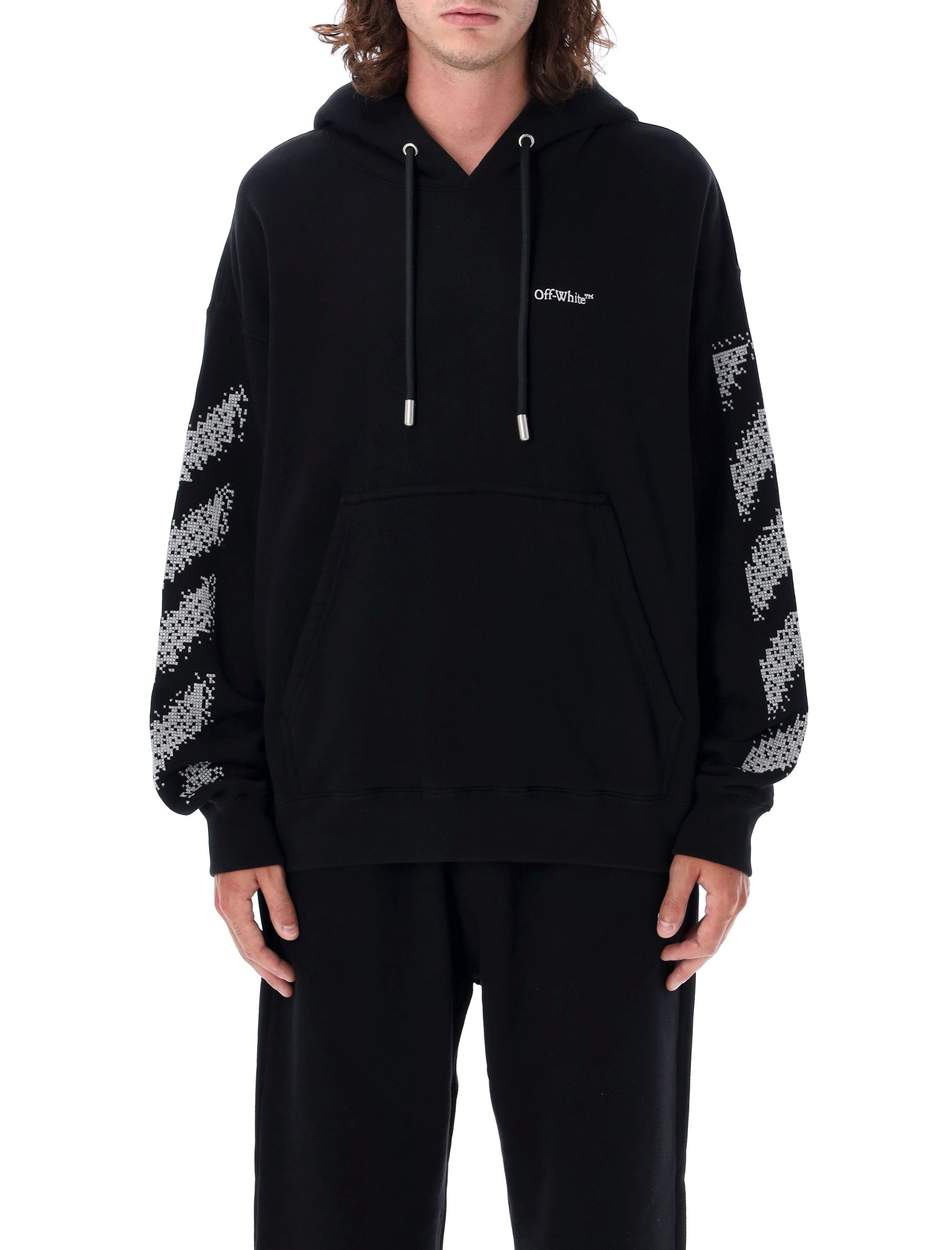 Off-White Clothing.... Black OMBB085F24FLE00B1001 (Off-White / スウェット・フーディー ) | Off-White (オフホワイト)