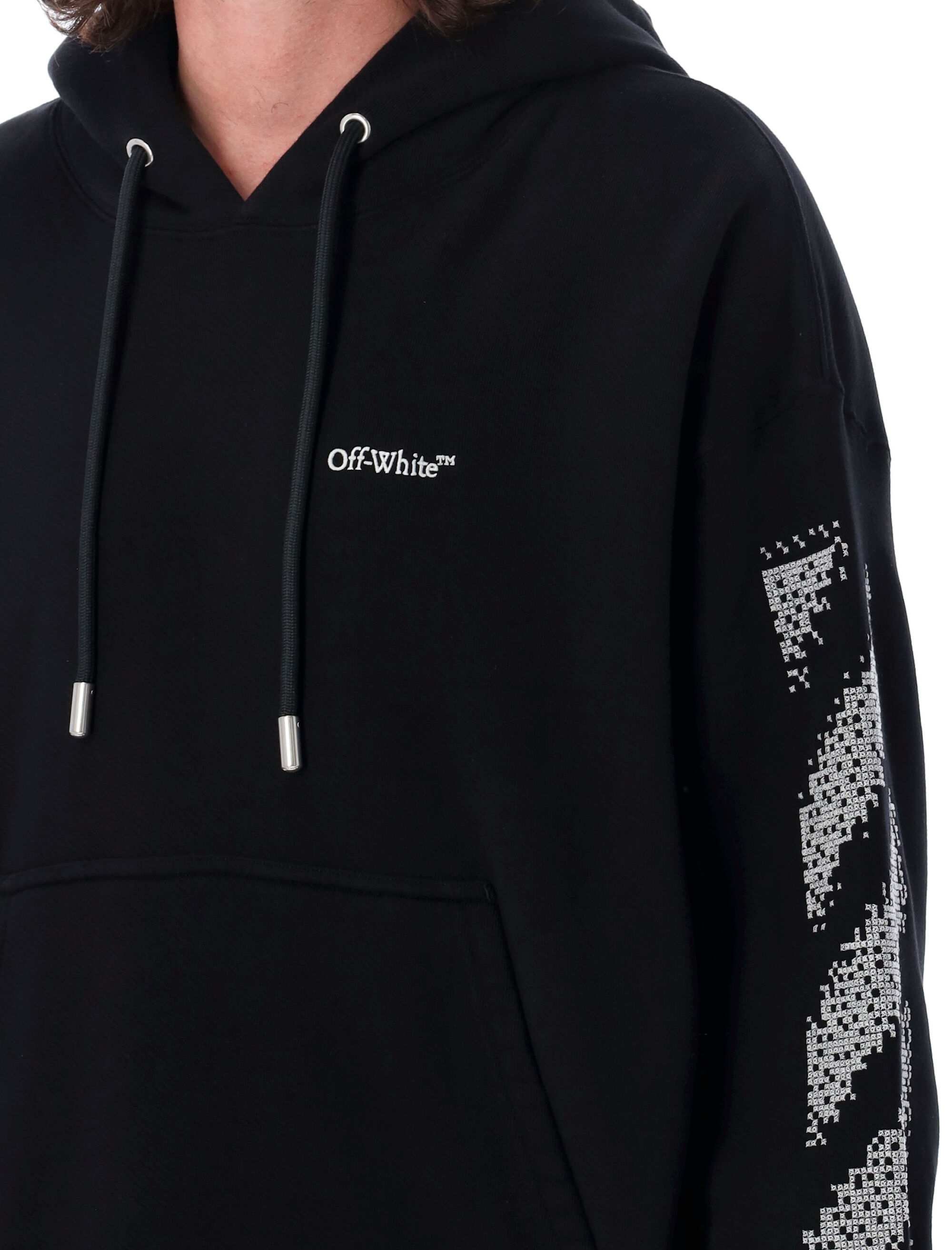 Off-White Clothing.... Black OMBB085F24FLE00B1001 (Off-White / スウェット・フーディー ) | Off-White (オフホワイト)(2)