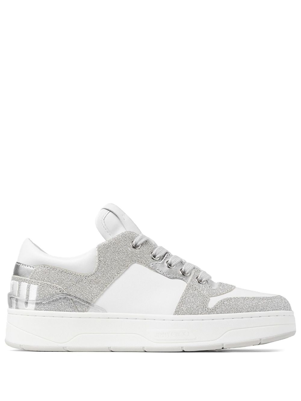 Jimmy Choo Sneakers Silver FLORENTFQYAXSILVERWHITE (JIMMY CHOO / スニーカー ) | JIMMY CHOO (ジミー チュウ)