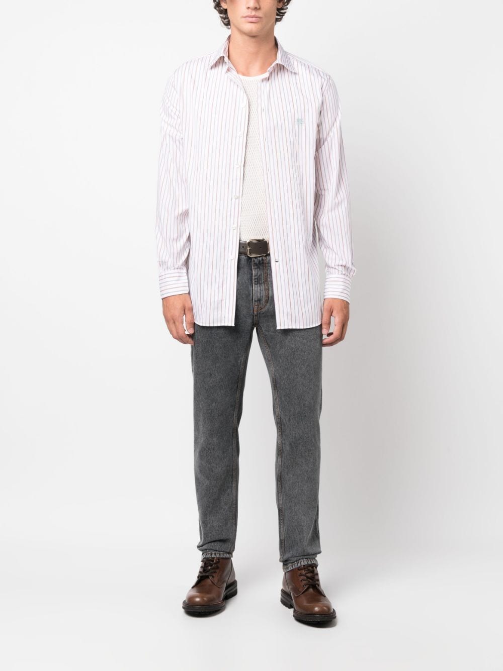 Etro Shirts Grey 1K52631030800 (ETRO / シャツ・ブラウス ) | ETRO (エトロ)(1)