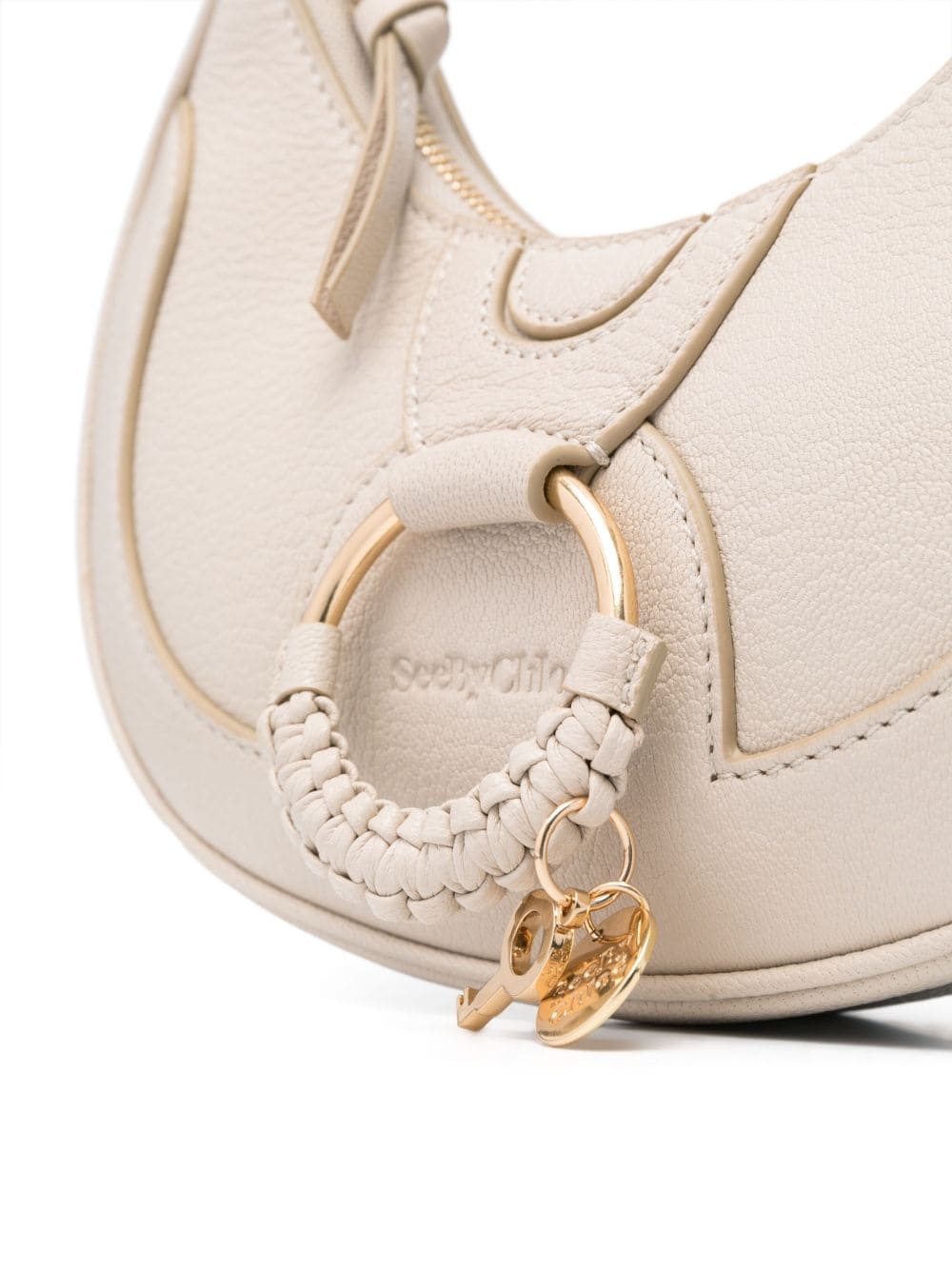 See By Chloé Bags.. Beige CHS23ASC1730524H (See By Chloé / ハンドバッグ・ショルダーバッグ ) | See By Chloé (シーバイクロエ)(1)