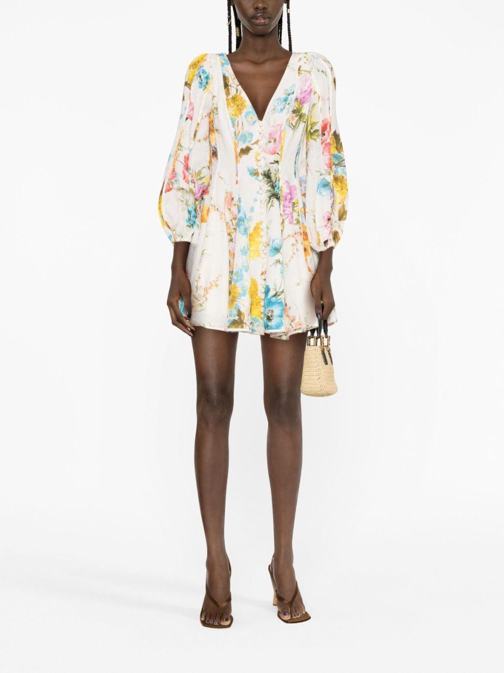 Zimmermann Dresses White 7179DSS235SPLI (ZIMMERMANN / ワンピース・ドレス・オールインワン ) | ZIMMERMANN (ジマーマン)(3)