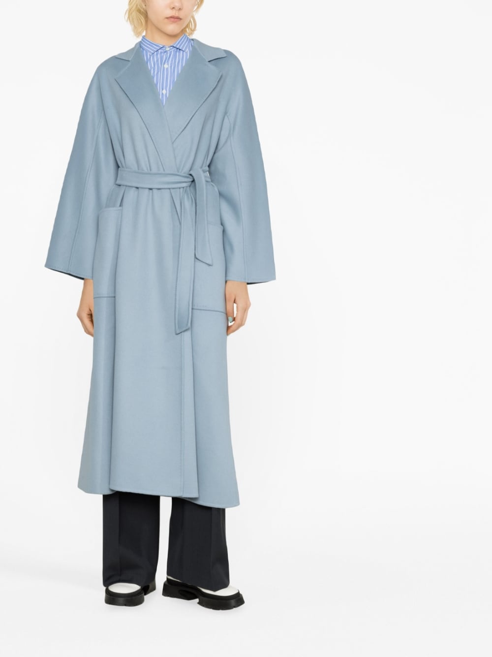 Max Mara Coats Clear Blue 2310111338600CADMIO007 (Max Mara / コート ) | Max Mara (マックスマーラ)(3)